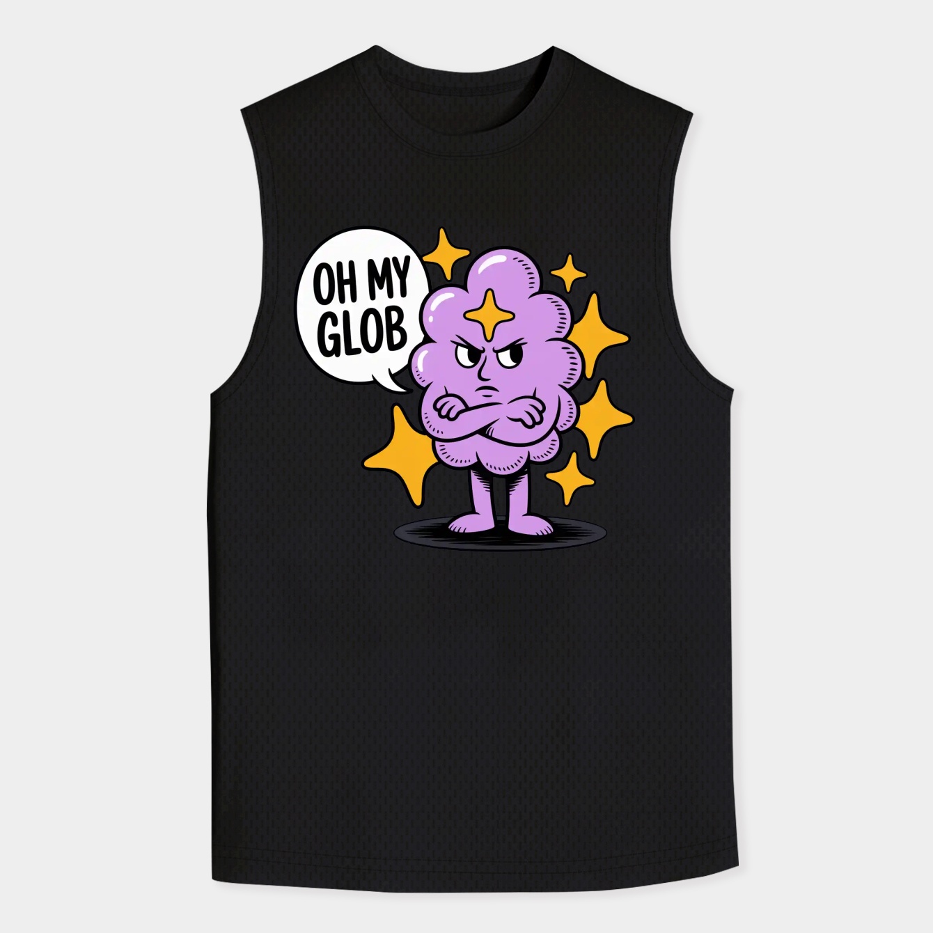 OMG Lumpy Space Princess Men's Big & Tall Tank Top