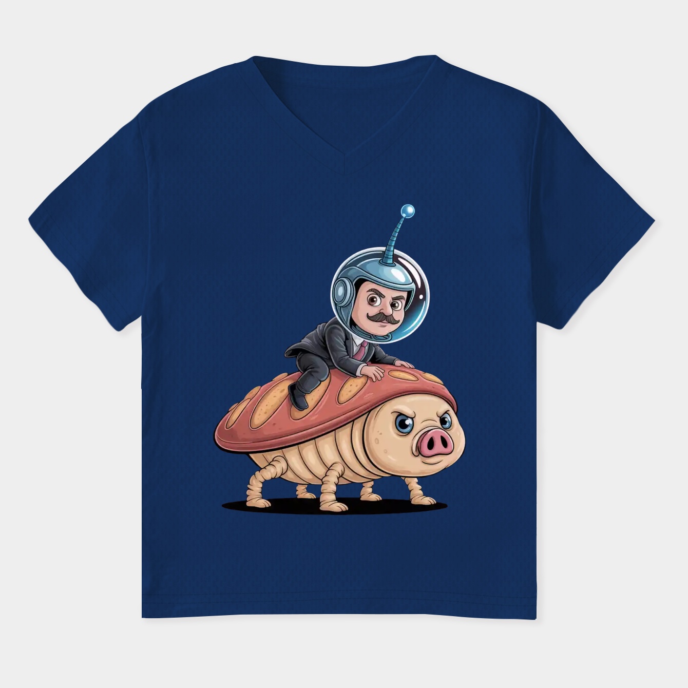 Breadbug Mount Women's Plus Size V-Neck T-Shirt