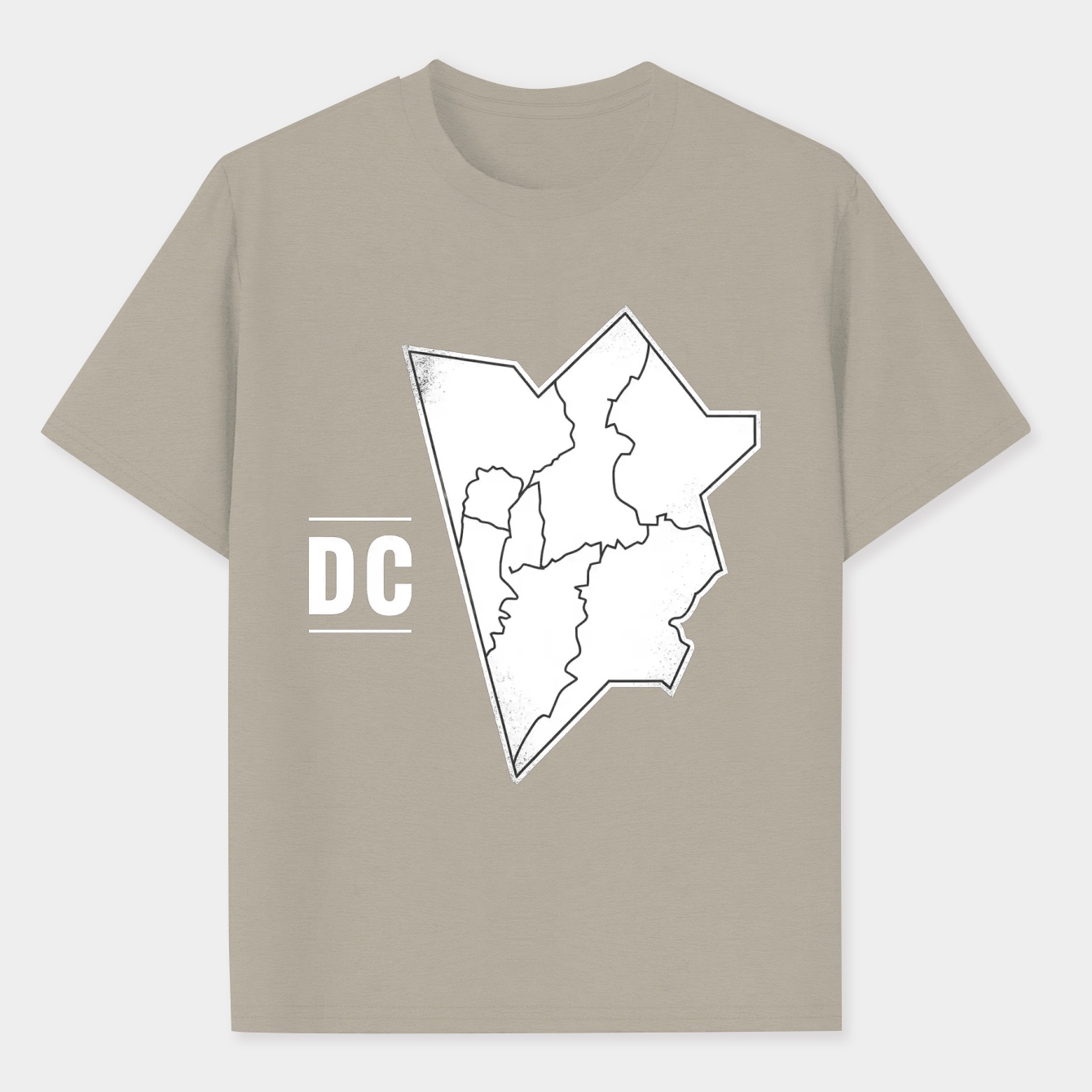 DC Outline Men's Performance Athletic T-Shirt