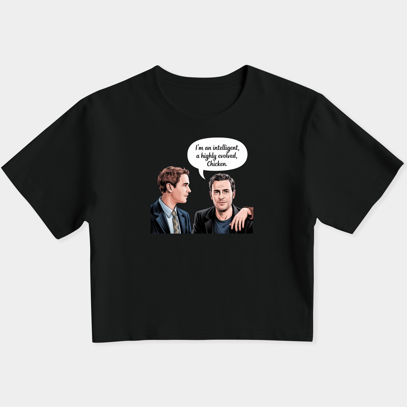 House and Wilson (queer-coded) Women's Slim Fit Baby Tee