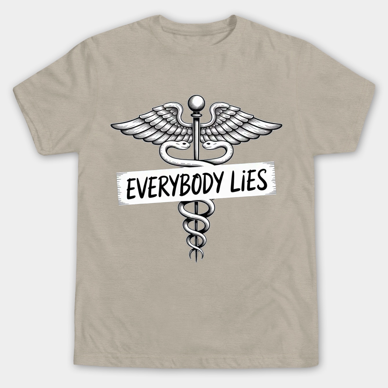 Everybody lies Men's Big & Tall T-shirt