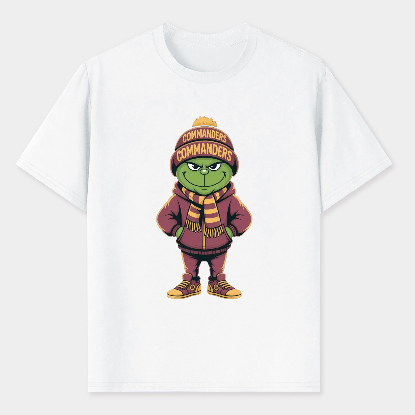 Grinch Washington Commanders Men's T-Shirt