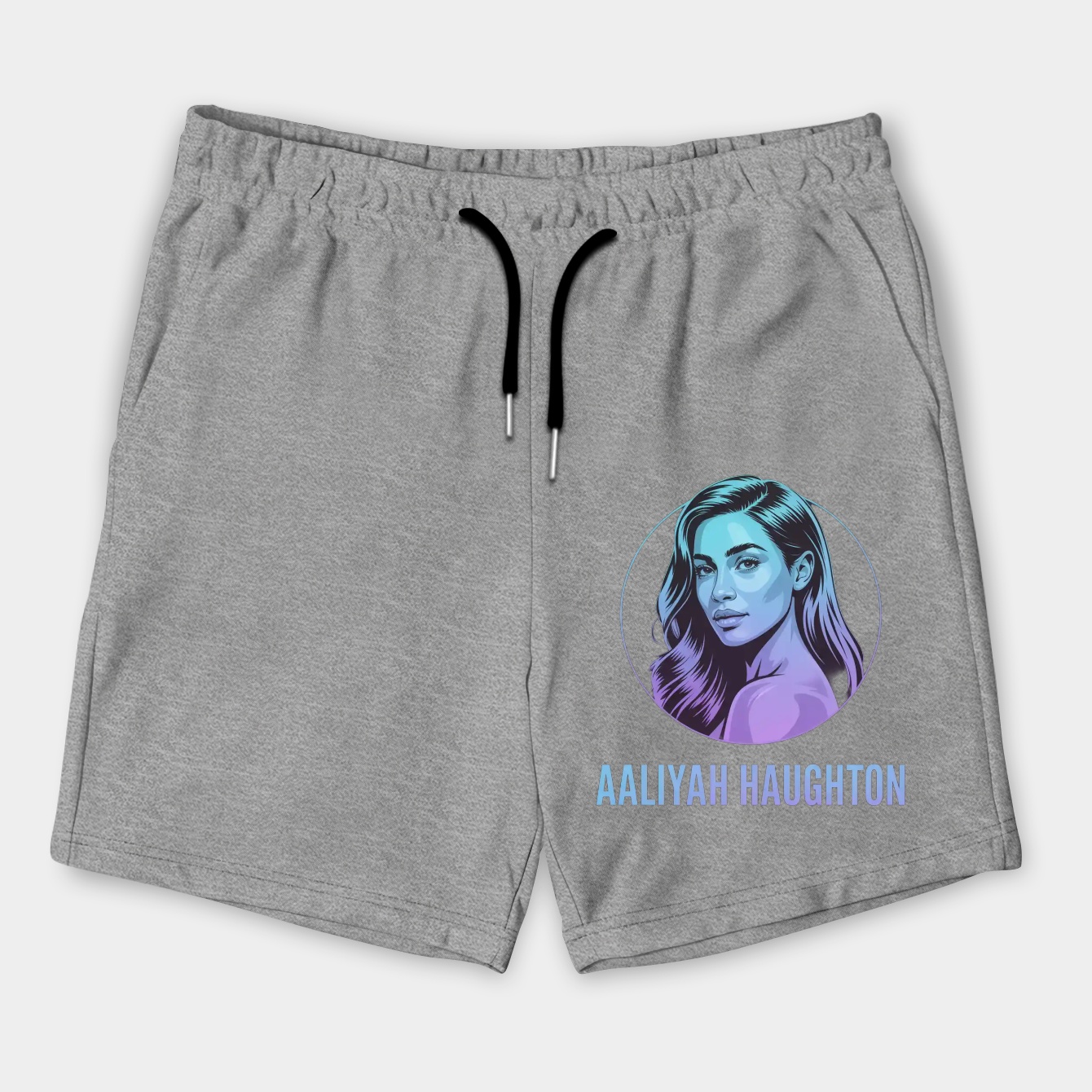 Iconic Aaliyah Tribute: Timeless R&B Legend Men's Shorts