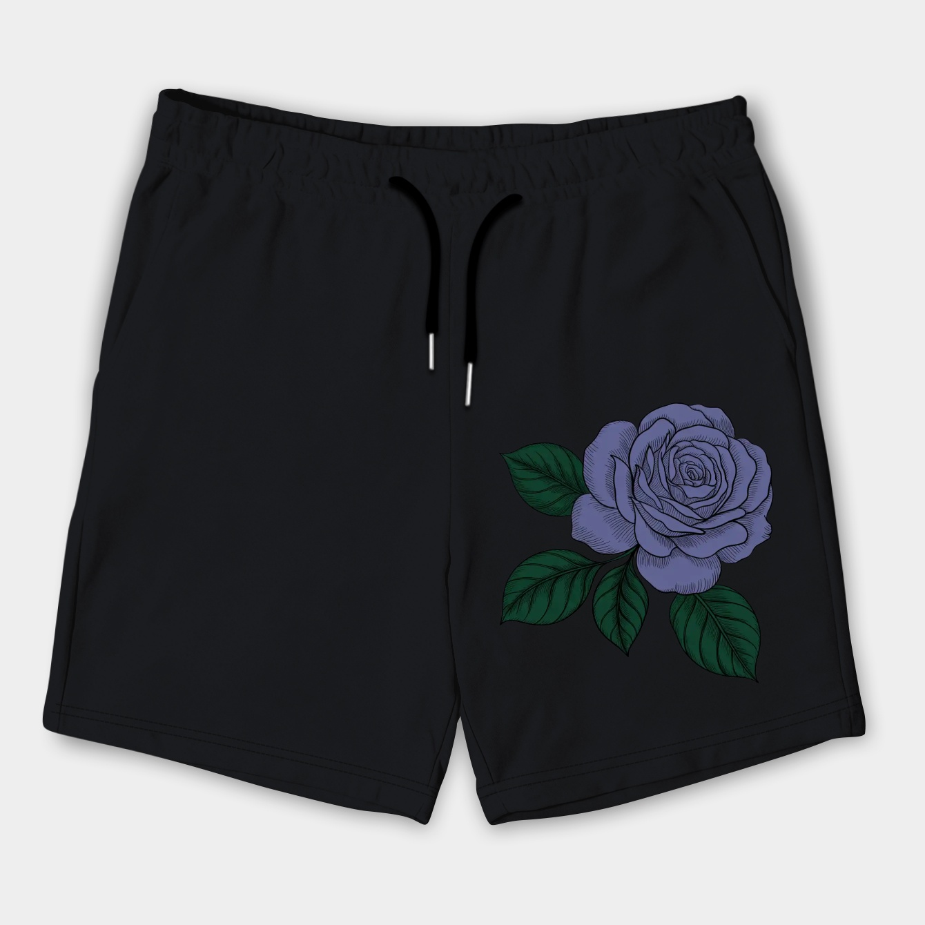 Corpse Bride Roses Men's Shorts