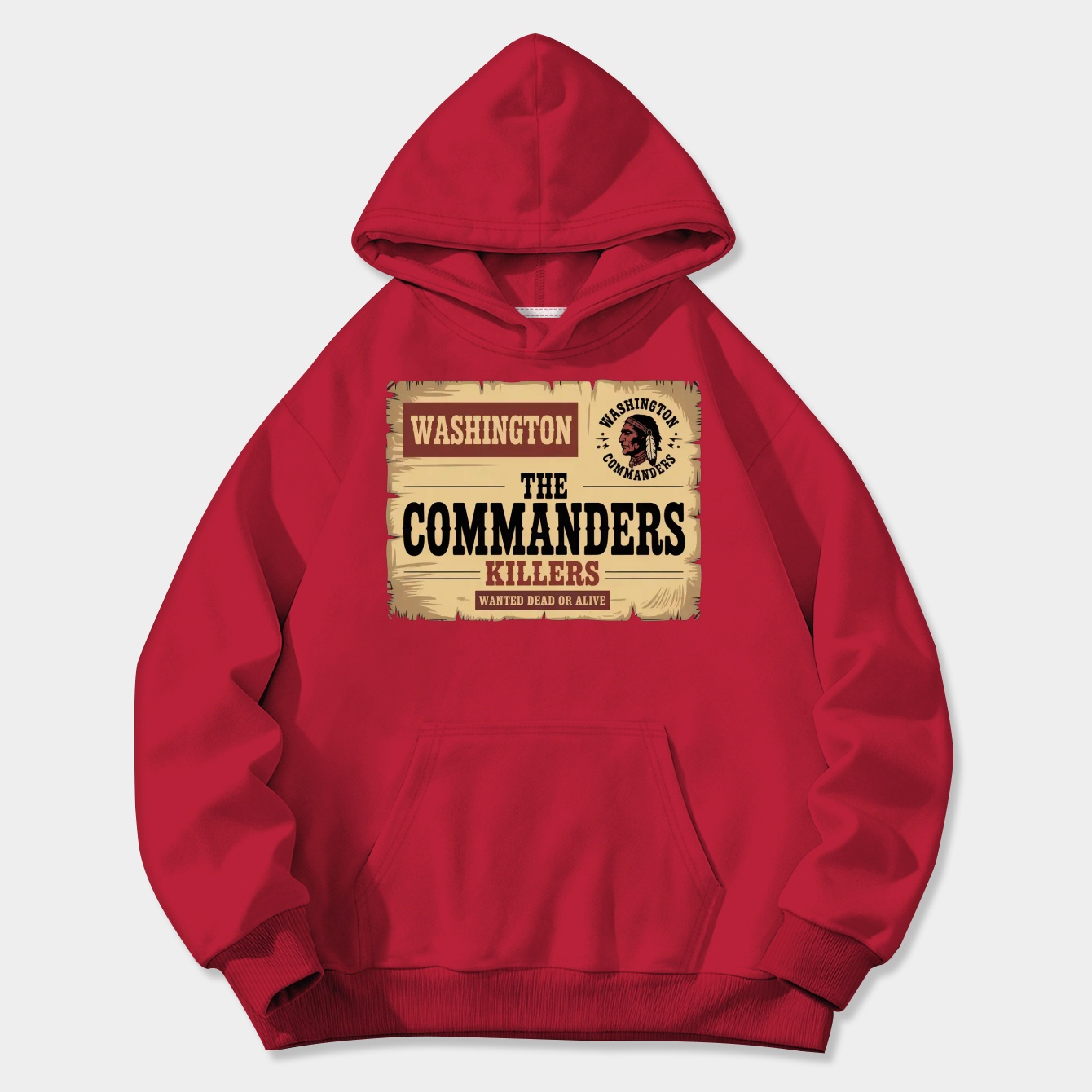 Commanders Killers Vintage Women's Plus Size Hoodie