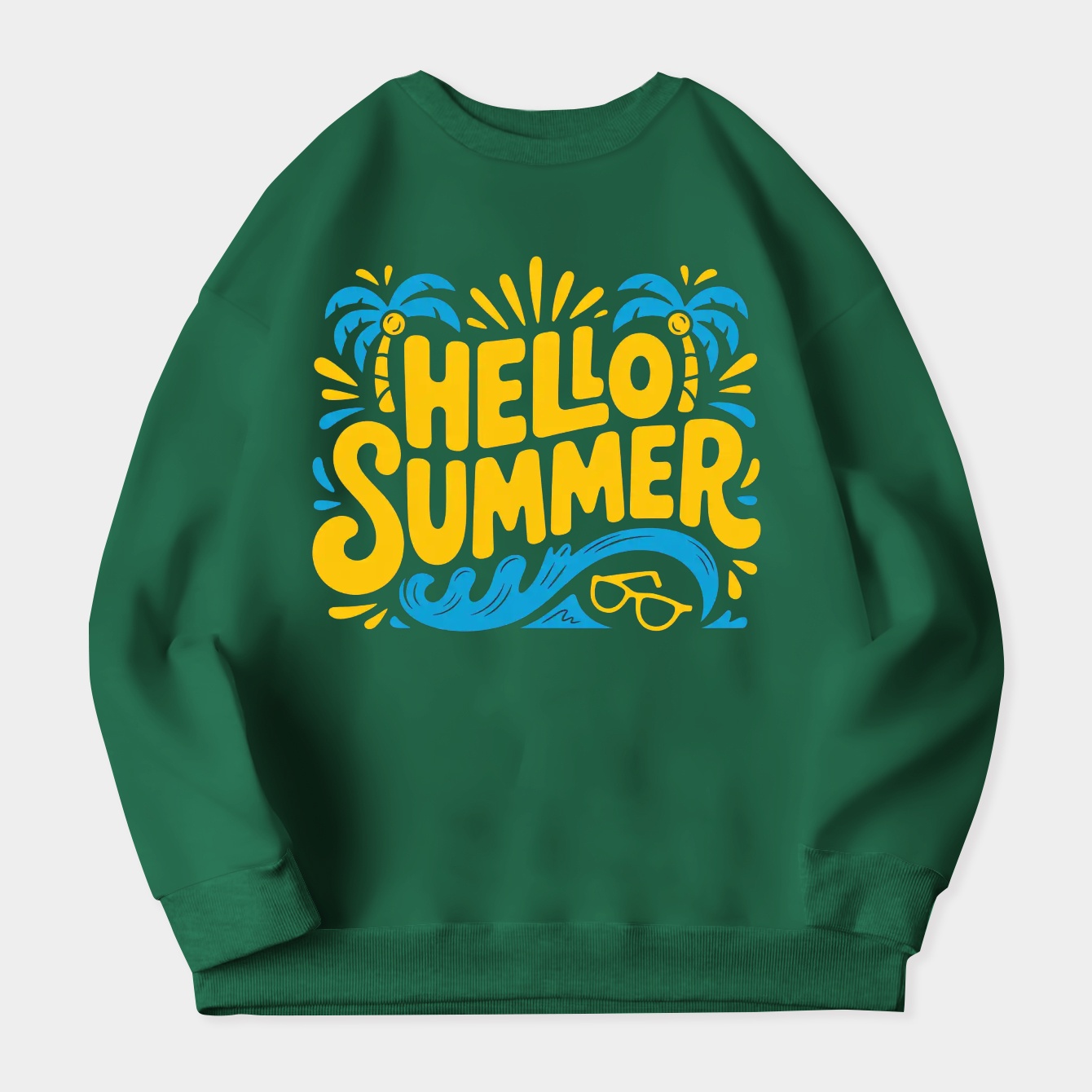 Hello summer Women's Plus Size Sweatshirt