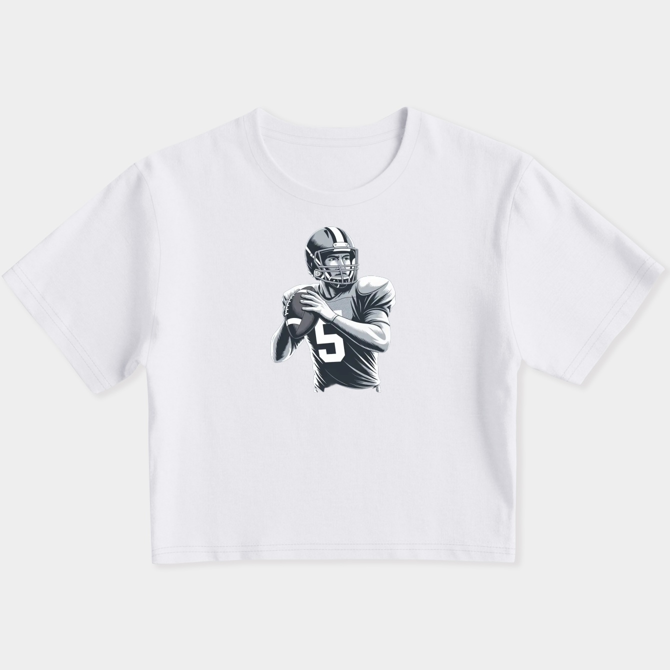 Retro Jayden Daniels Women's Slim Fit Baby Tee