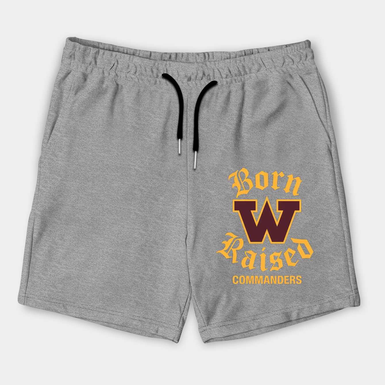 washington commanders born raised Men's Shorts