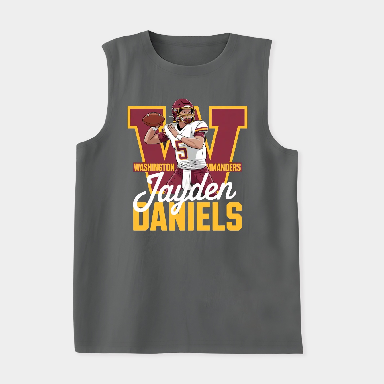 Jayden Daniels Washington Commanders Women's Soft Tank Top