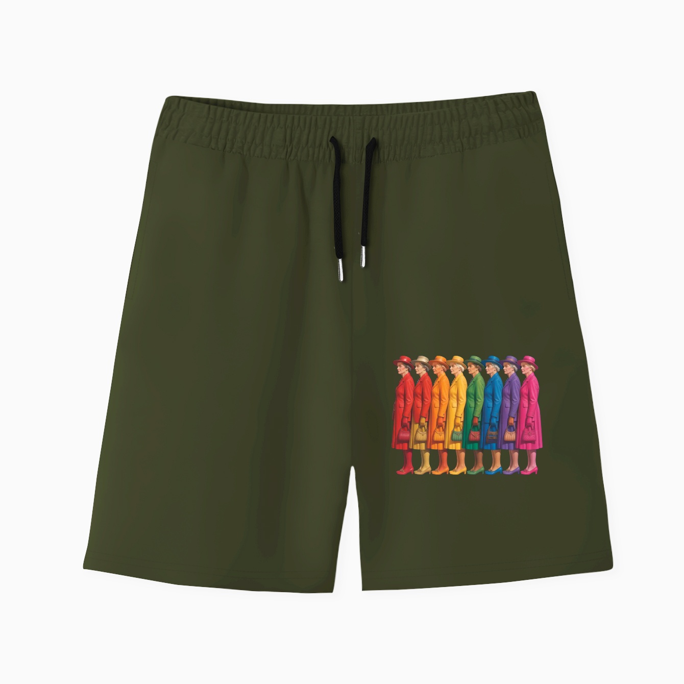 trooping the colour Men's Quick-Dry Athletic Shorts