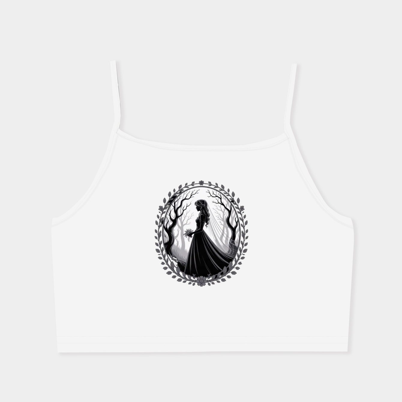 Corpse Bride Women's  Spaghetti Strap Tank Top