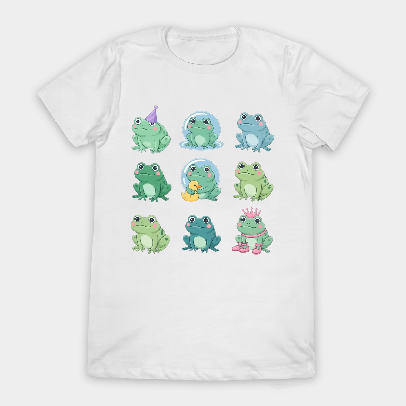 Bubble Frogs Women's T-Shirt