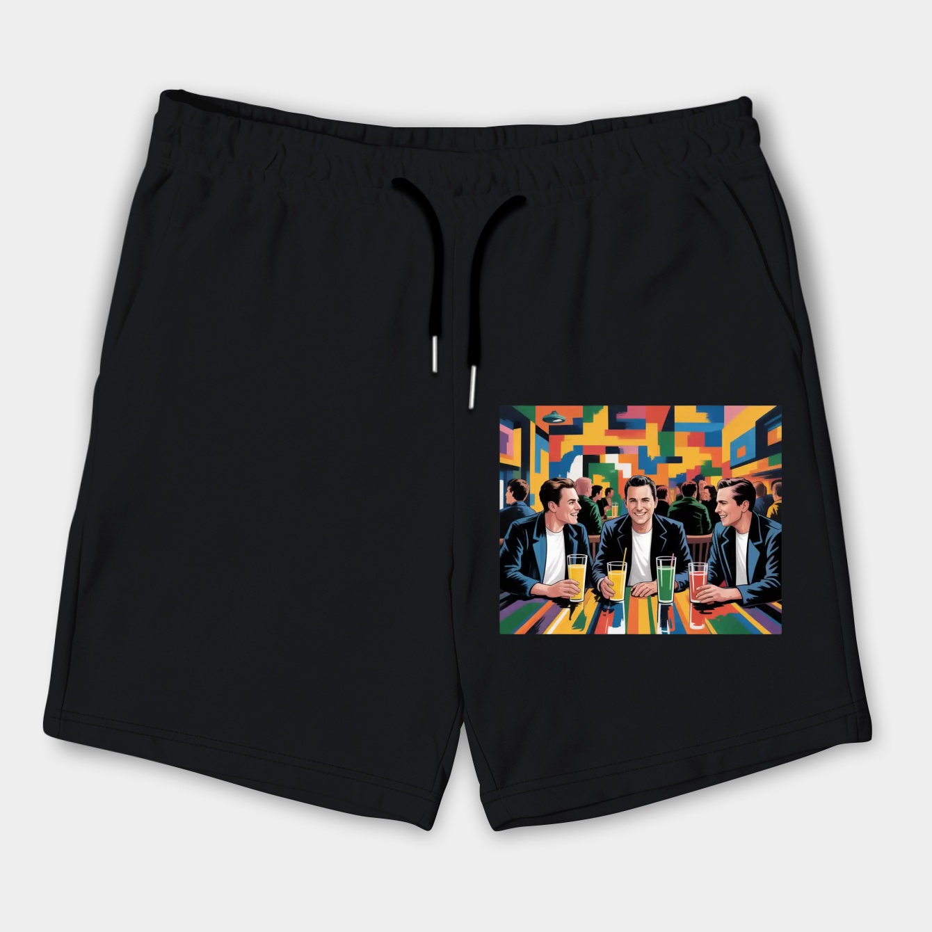 A Bar Scene Men's Shorts