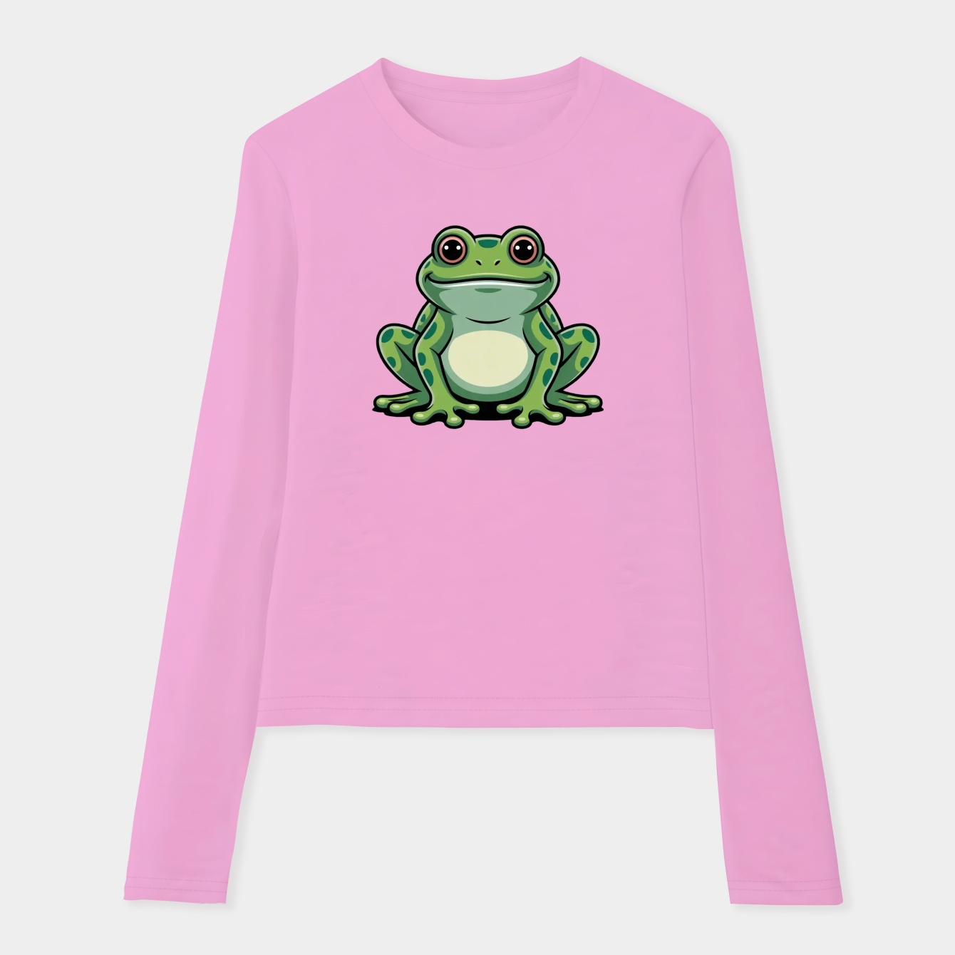 fat frog Women's Soft Long Sleeve T-Shirt
