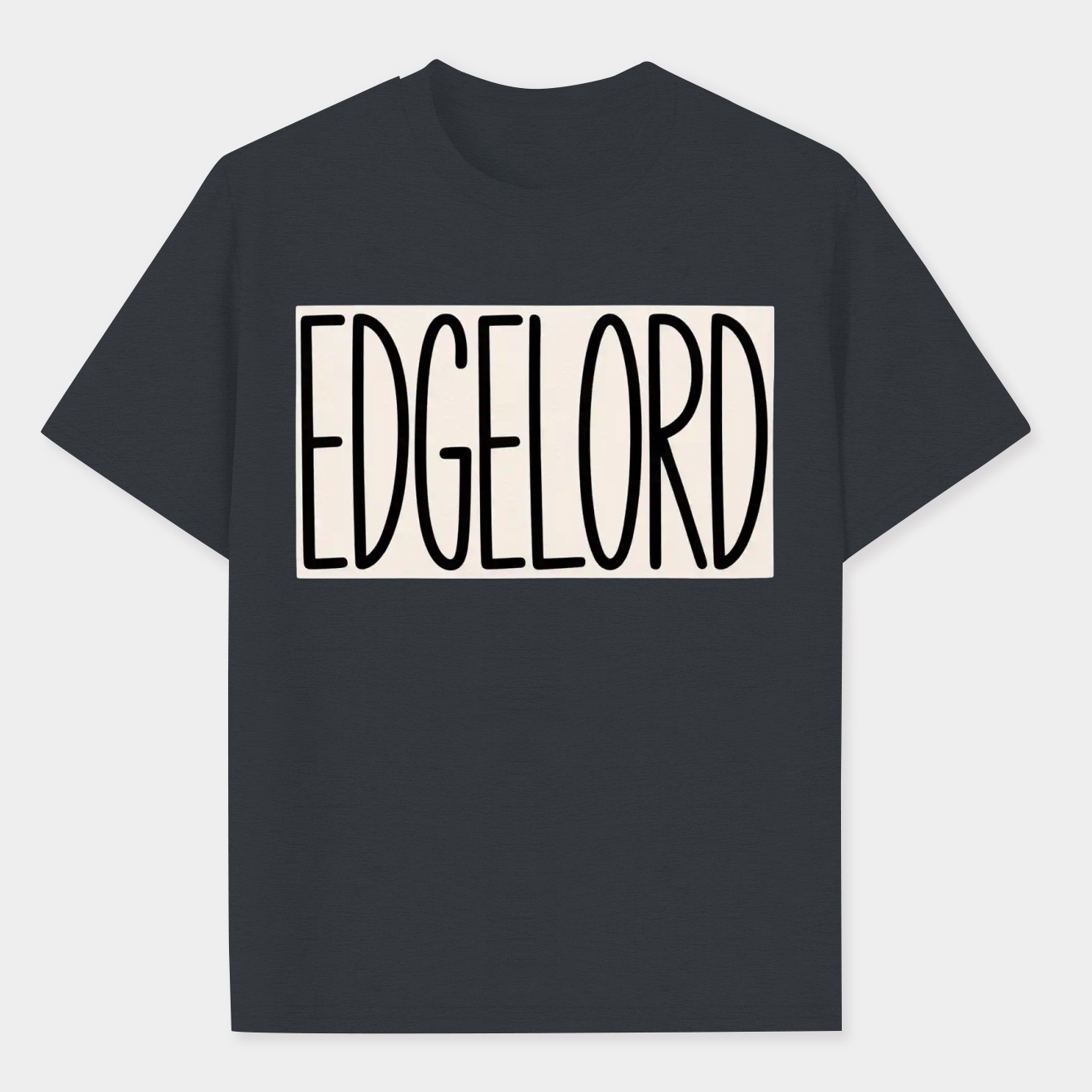 edgelord rae dunn font parody