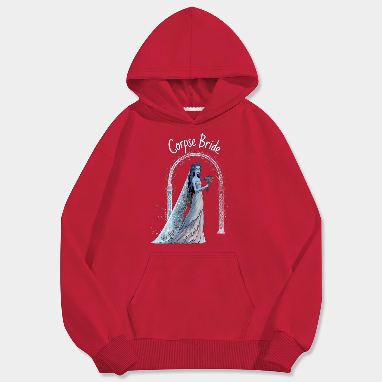 Corpse Bride directed by Tim Burton Men's Big & Tall Hoodie