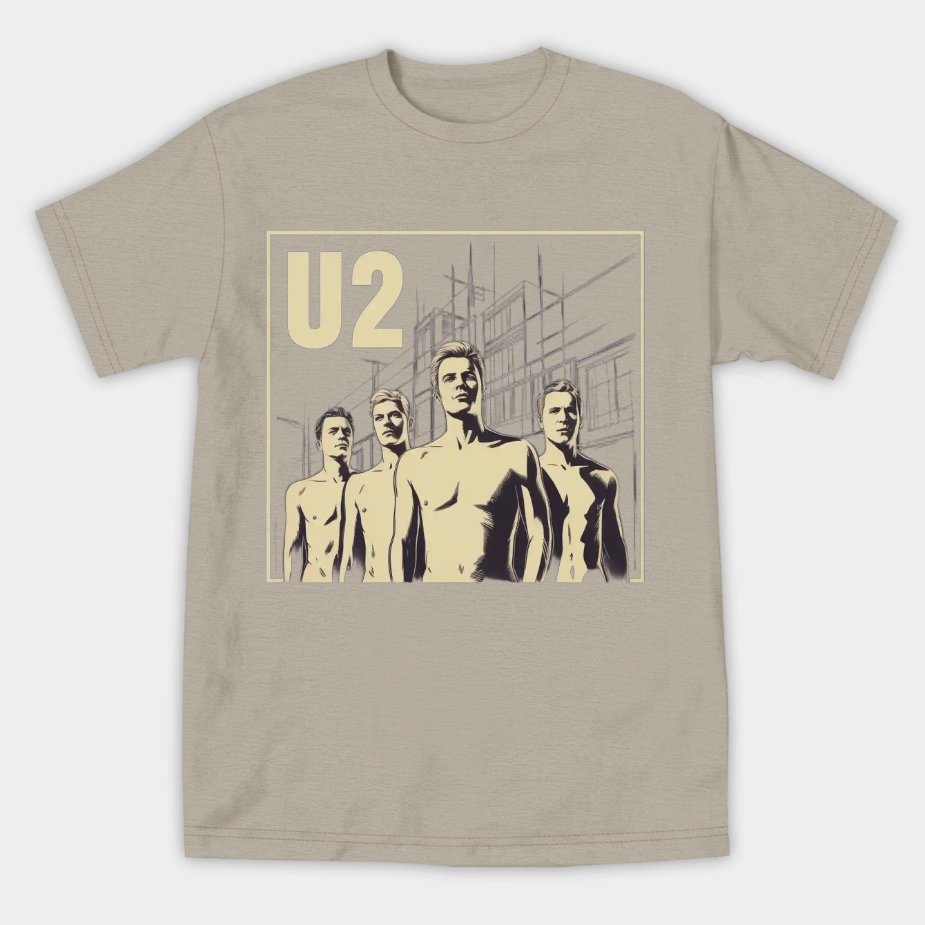 U2 Vintage Women's Athletic Performance T-Shirt