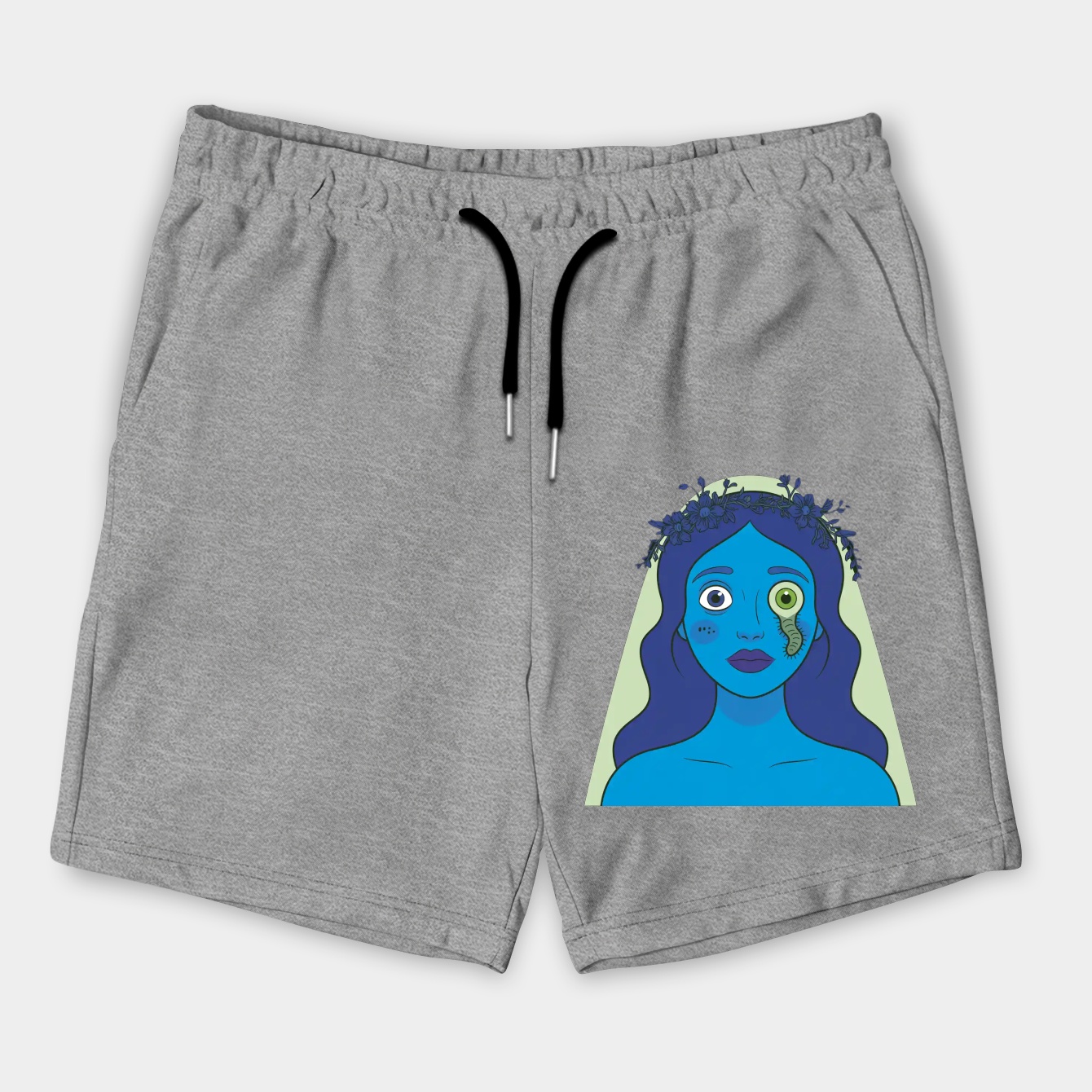 Corpse Bride Emily Men's Shorts