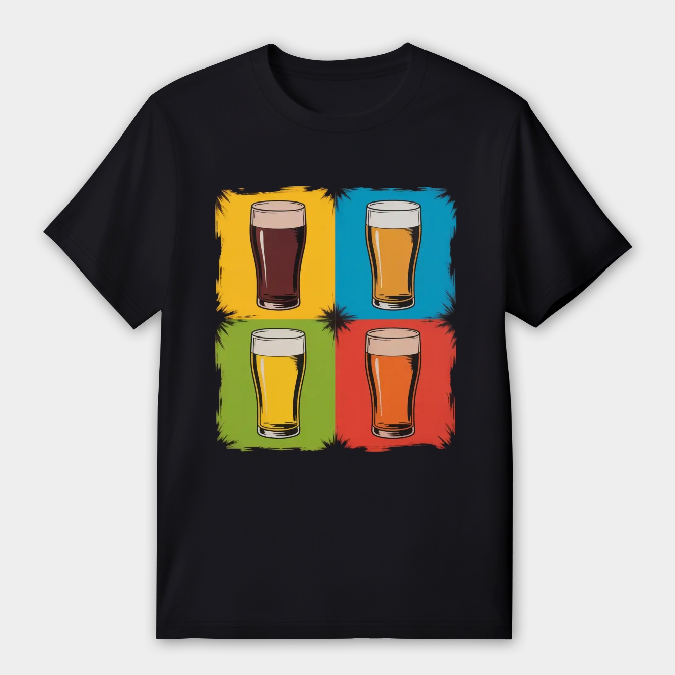 Andy Warhol Beer Pints Women's Premium Soft T-Shirt