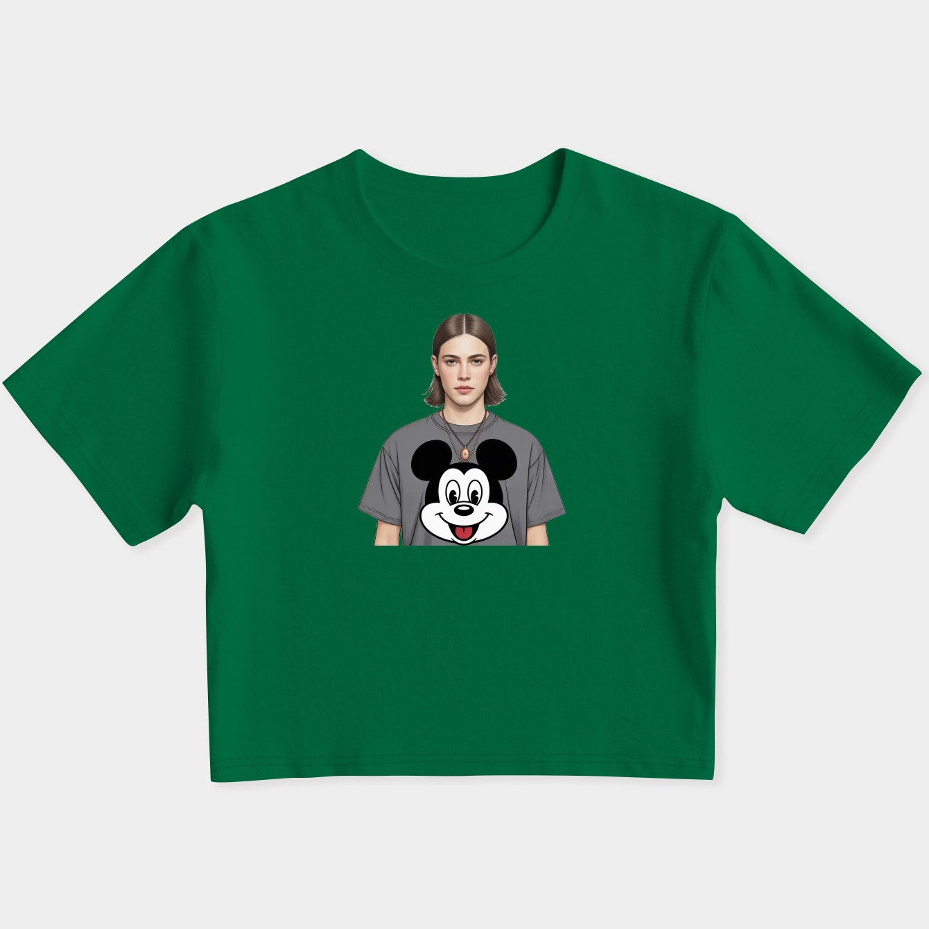 vic (again) Women's Slim Fit Baby Tee