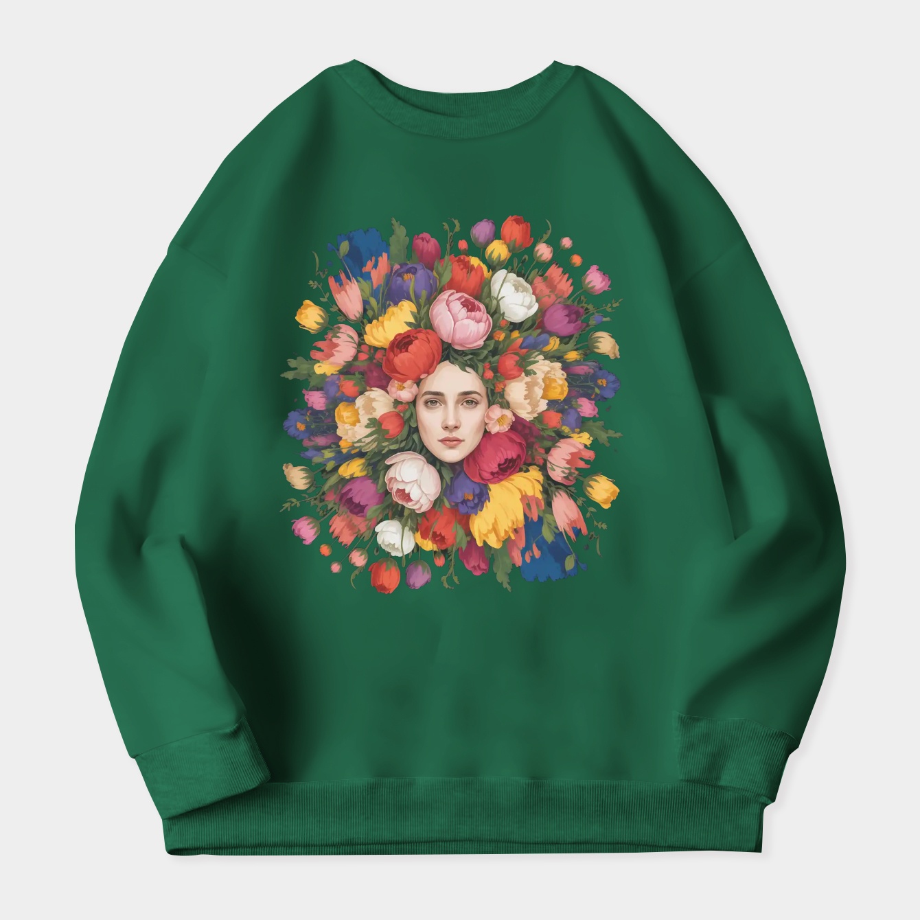The Midsommar May Queen Women's Plus Size Sweatshirt