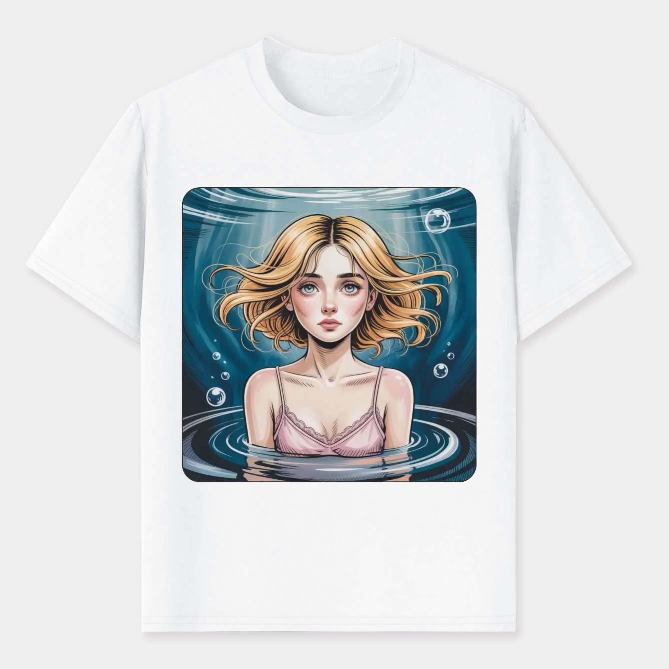 sinking witch Men's T-Shirt