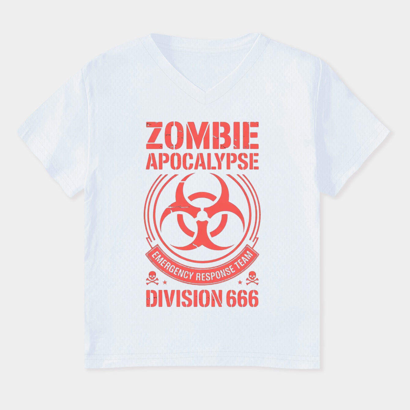 Zombie Apocalypse Response Team Women's Plus Size V-Neck T-Shirt