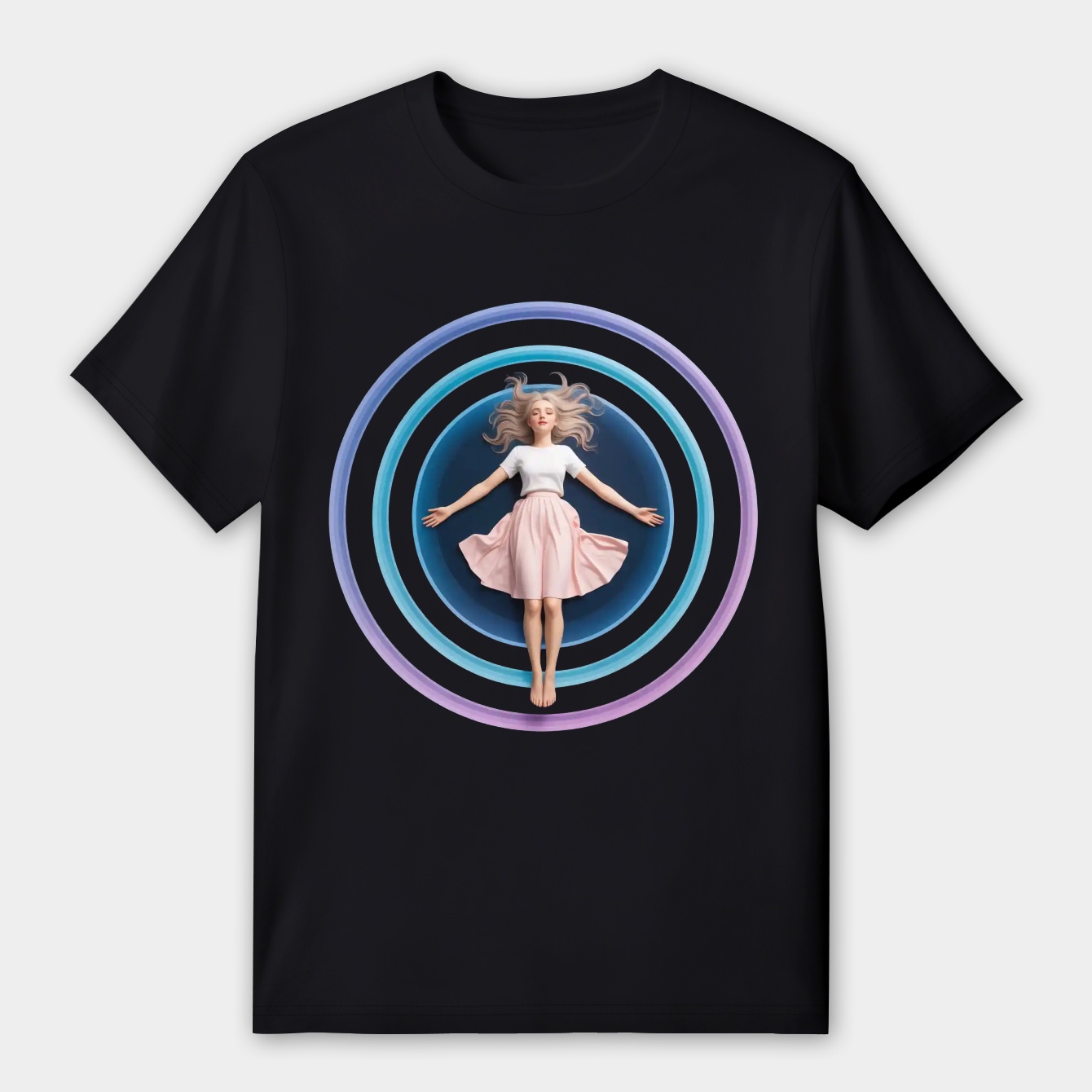 Hypnotic Spiral Women's Premium Soft T-Shirt