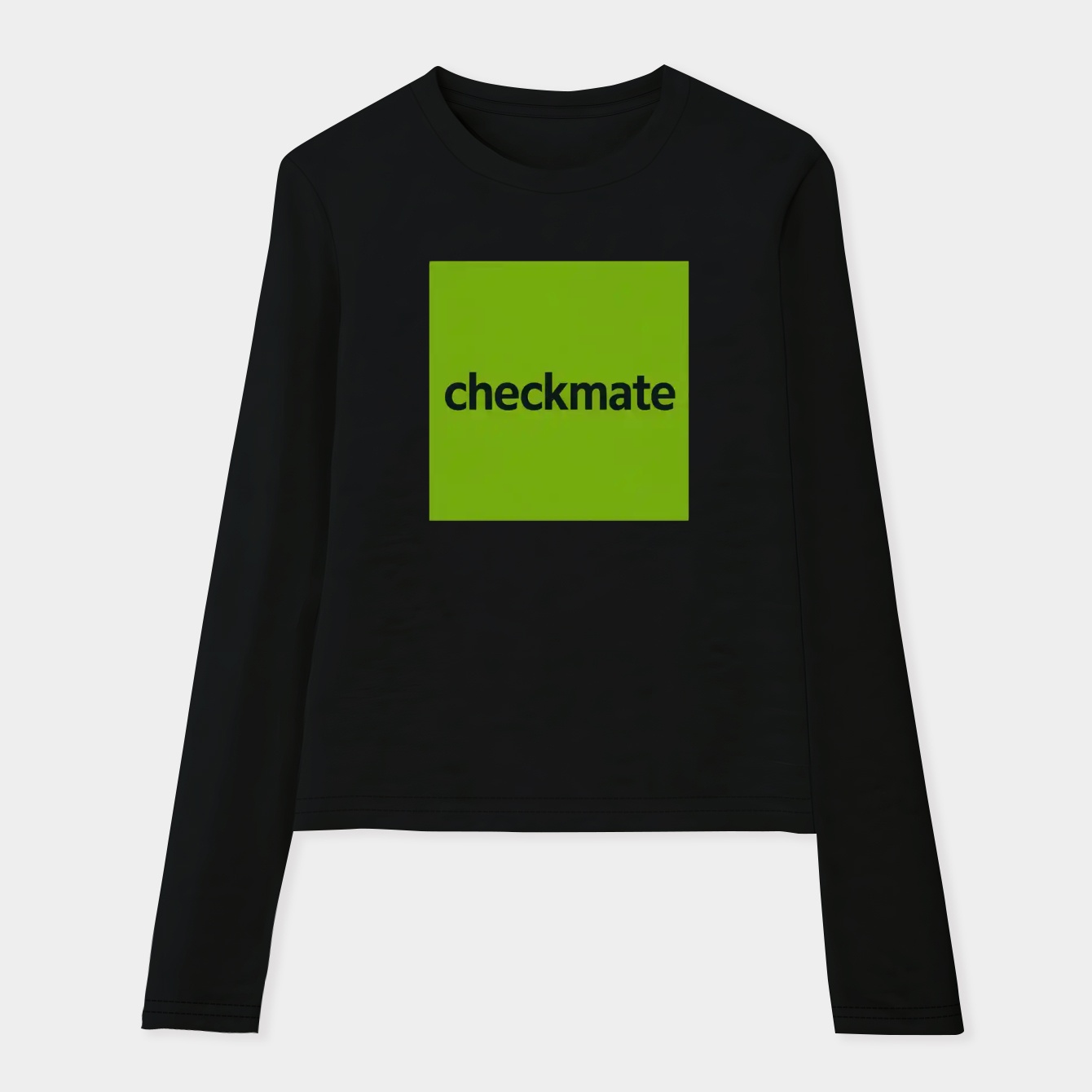 checkmate brat Women's Soft Long Sleeve T-Shirt
