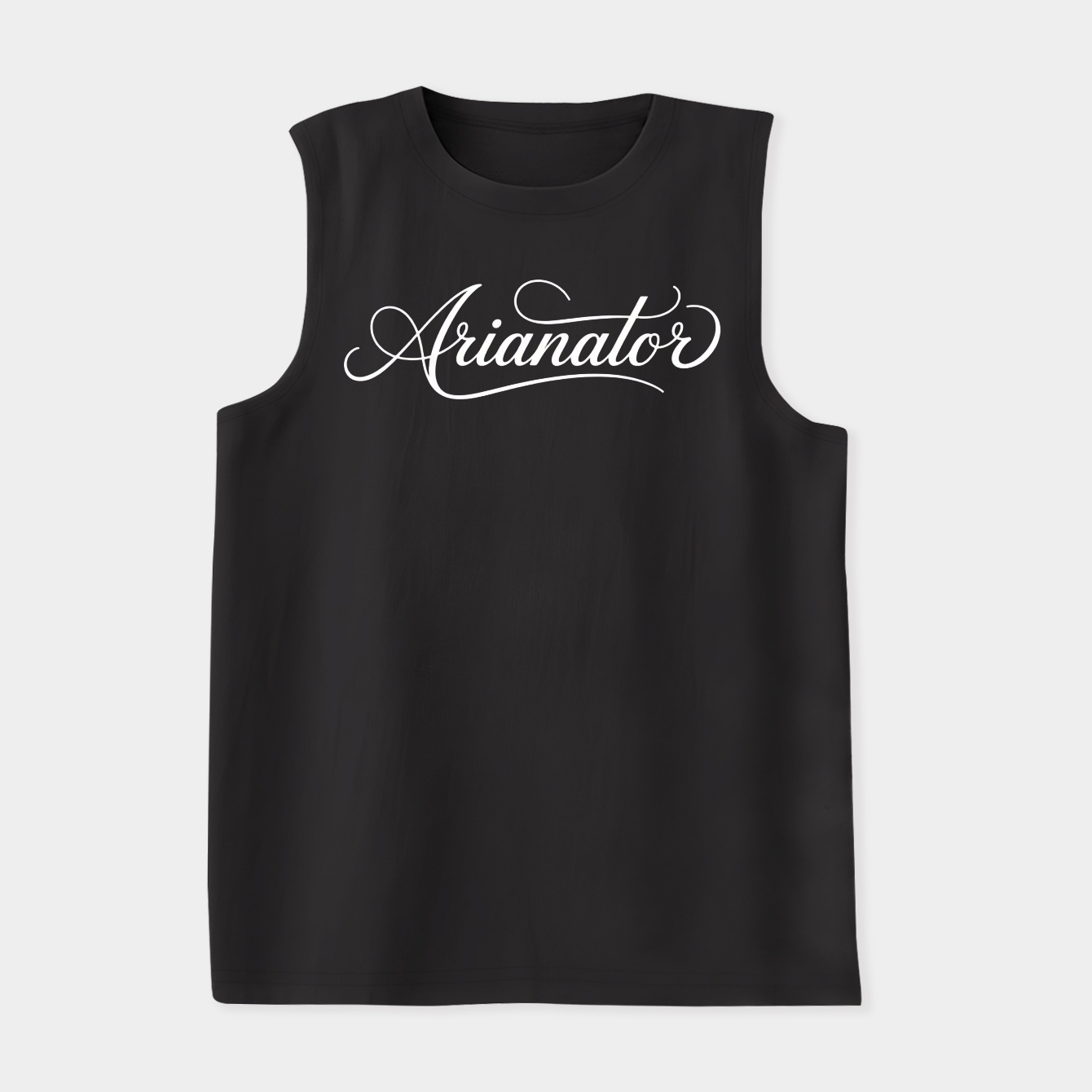 Arianator cursive Women's Soft Tank Top