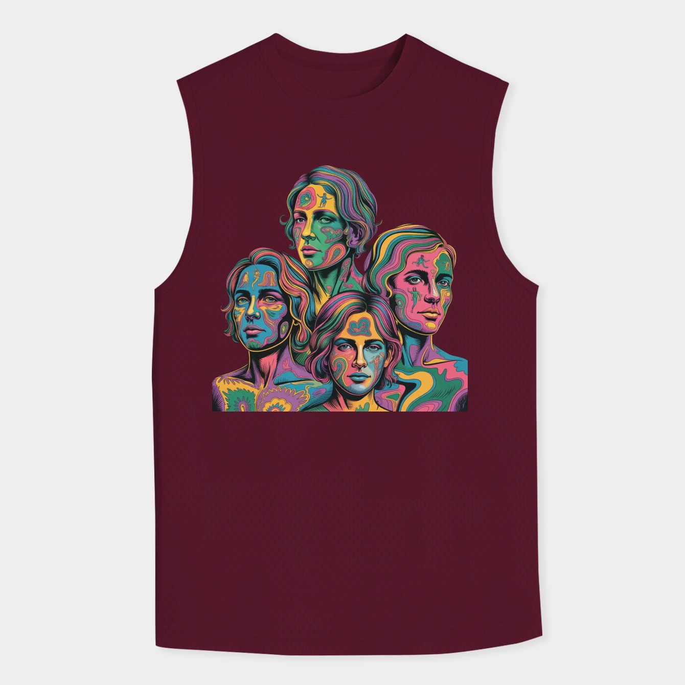 Love - Forever Changes Men's Big & Tall Tank Top