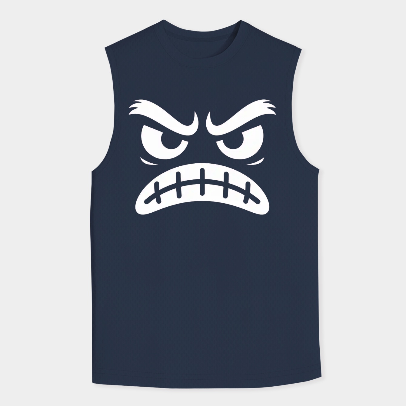 Cartoon Face 5 Men's Big & Tall Tank Top