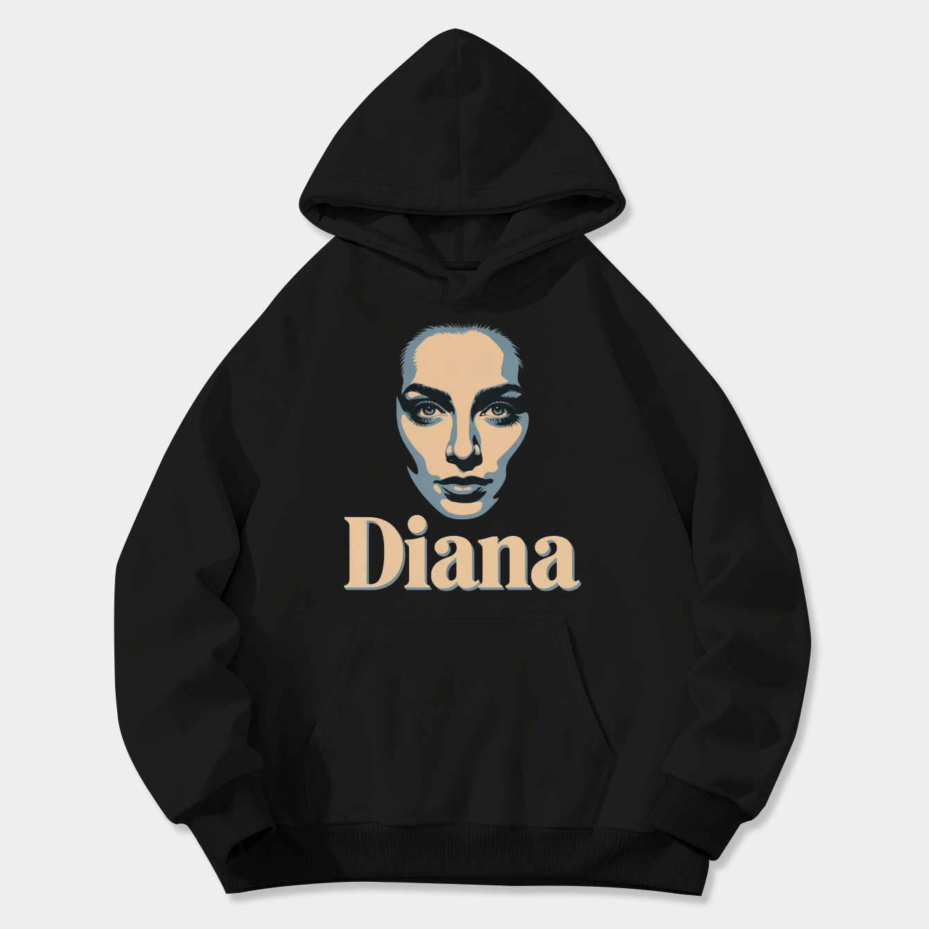 Disco Diva the Face Women's Plus Size Hoodie