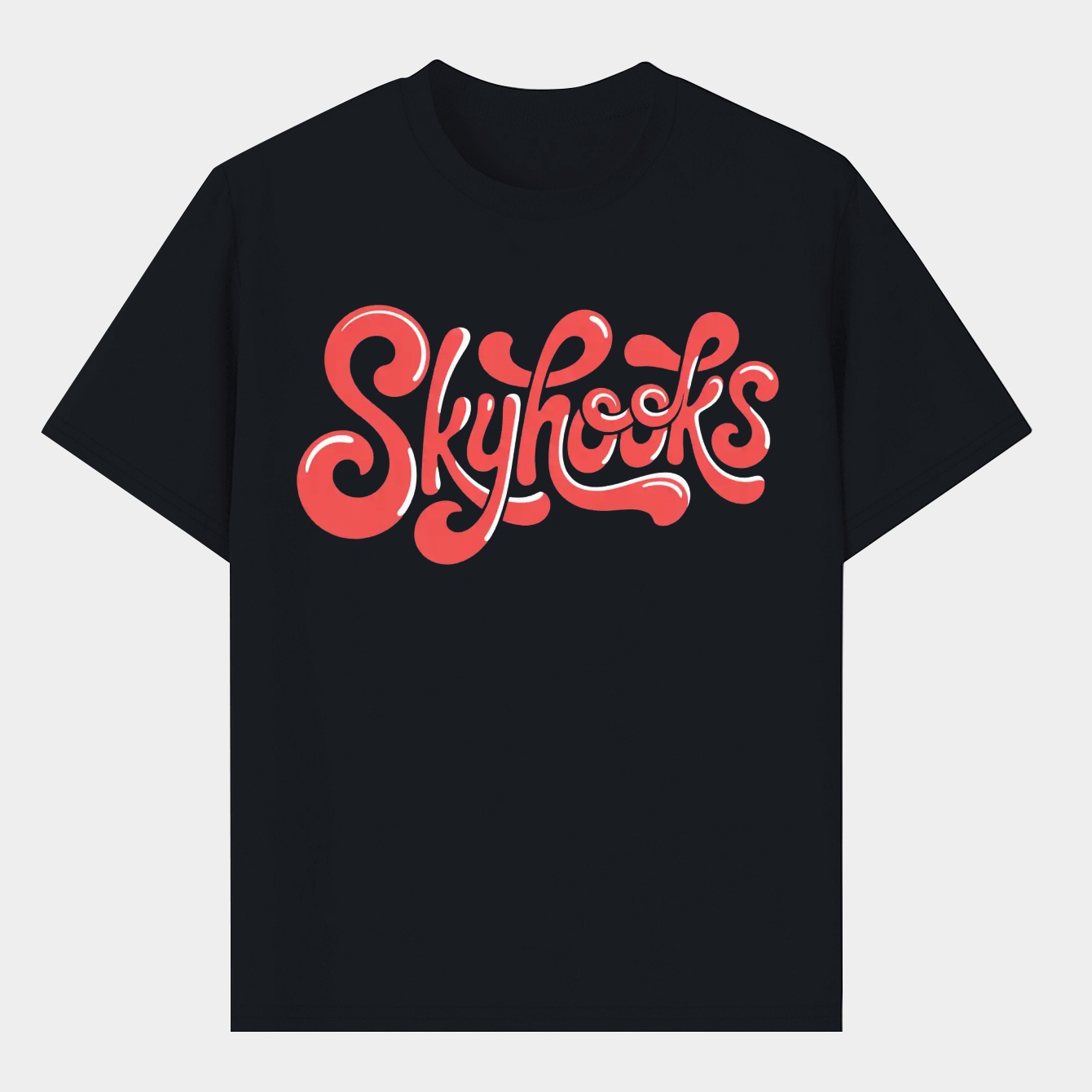 Skyhooks Retro Bubble Script Men's T-Shirt