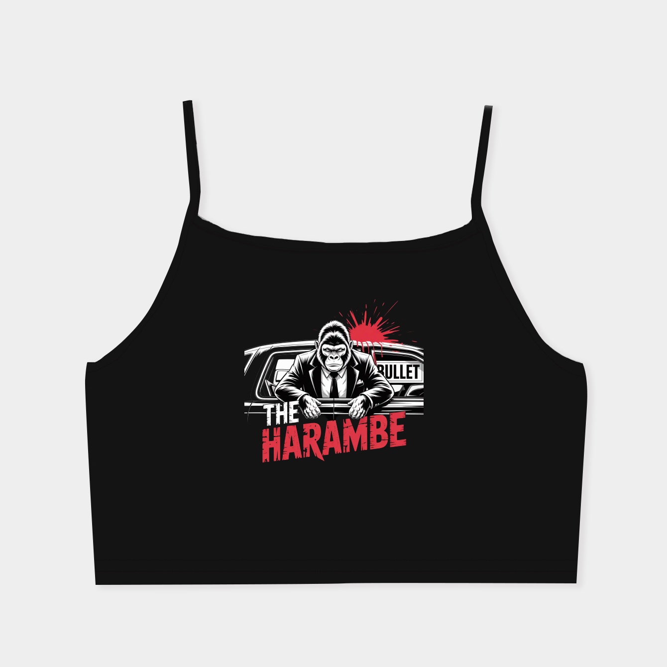 The Harambe Women's  Spaghetti Strap Tank Top