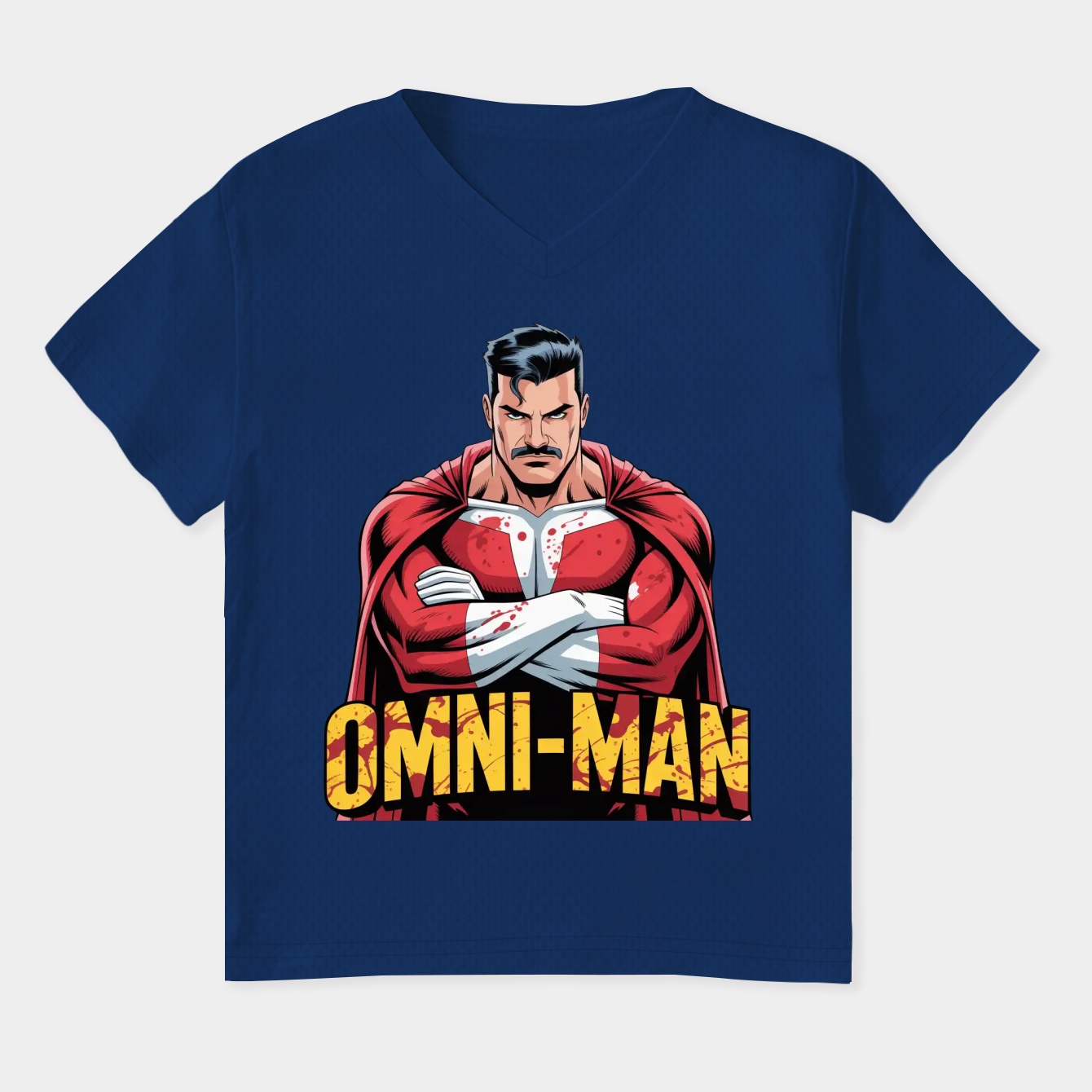 OmniMan Women's Plus Size V-Neck T-Shirt