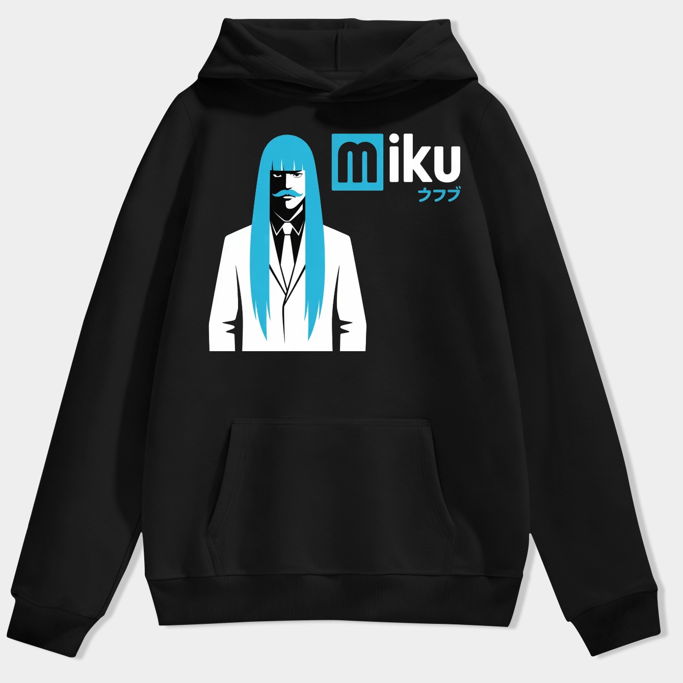 Funny Miku MD Men's Hoodie