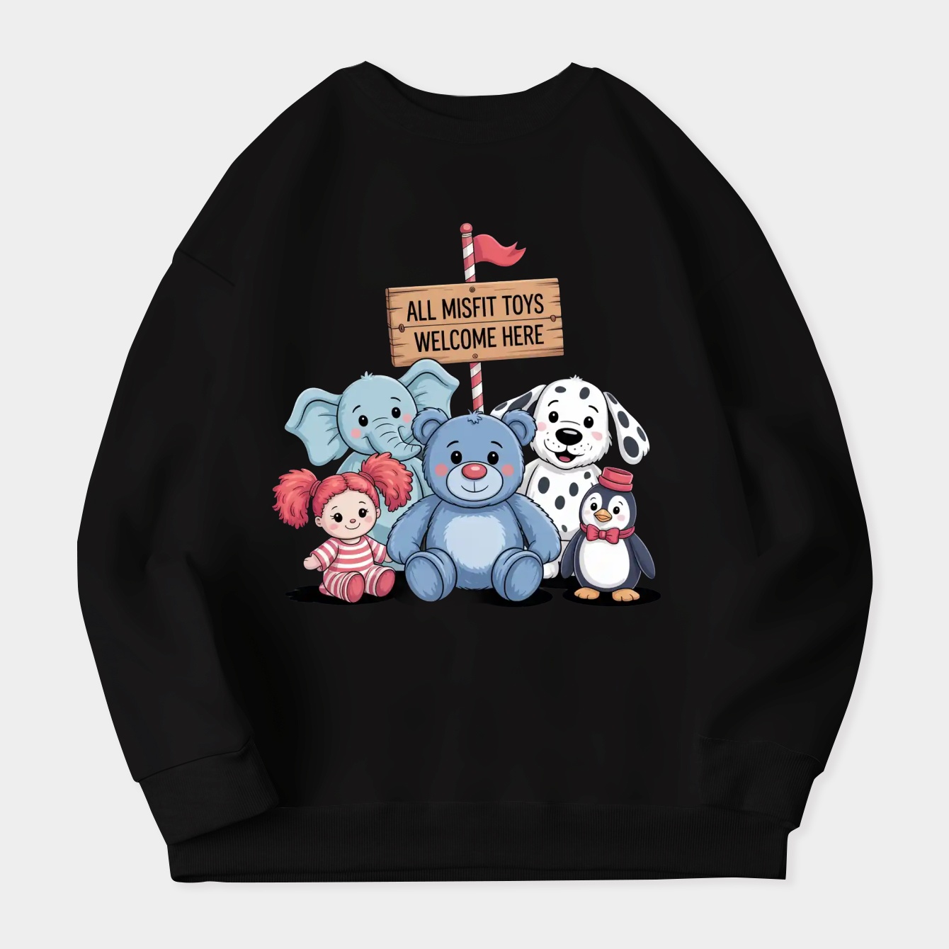 misfits welcome Women's Crewneck Sweatshirt