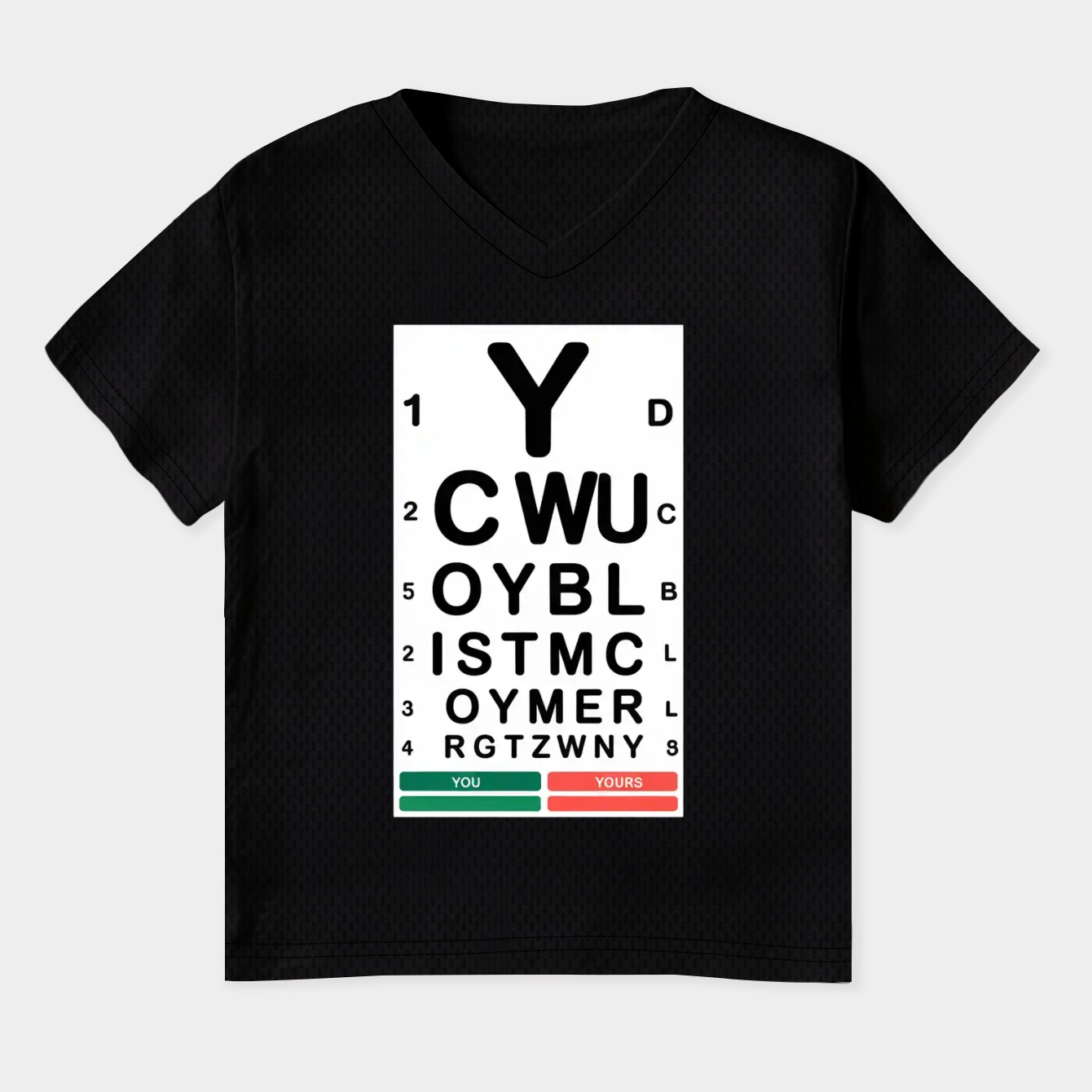 eye charty 4 u Women's Plus Size V-Neck T-Shirt