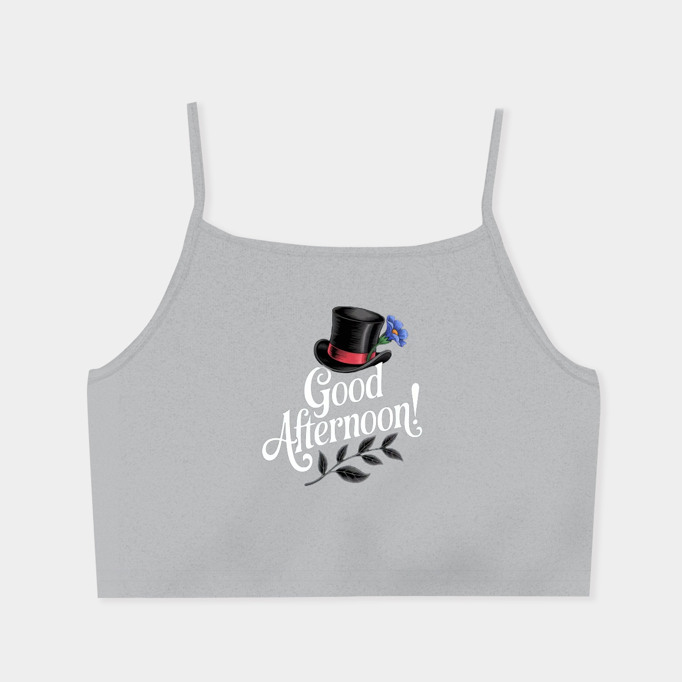 Good Afternoon! Women's  Spaghetti Strap Tank Top