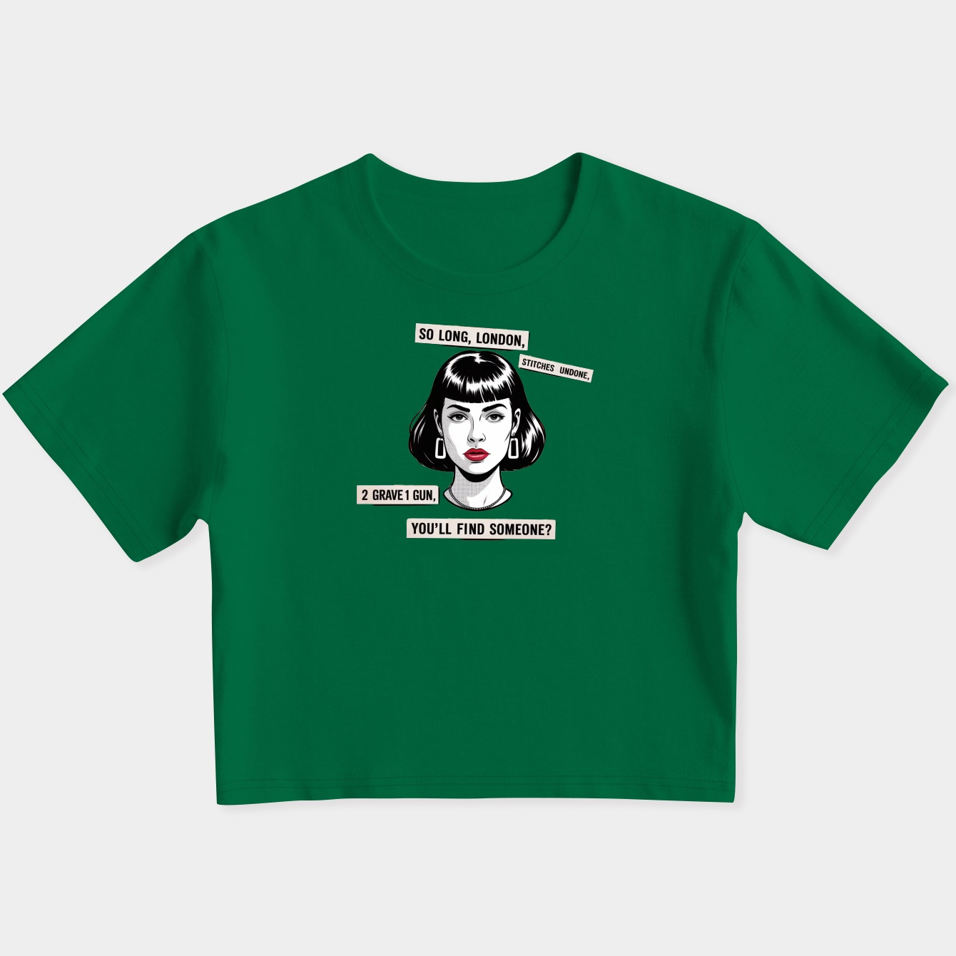 London Women's Slim Fit Baby Tee