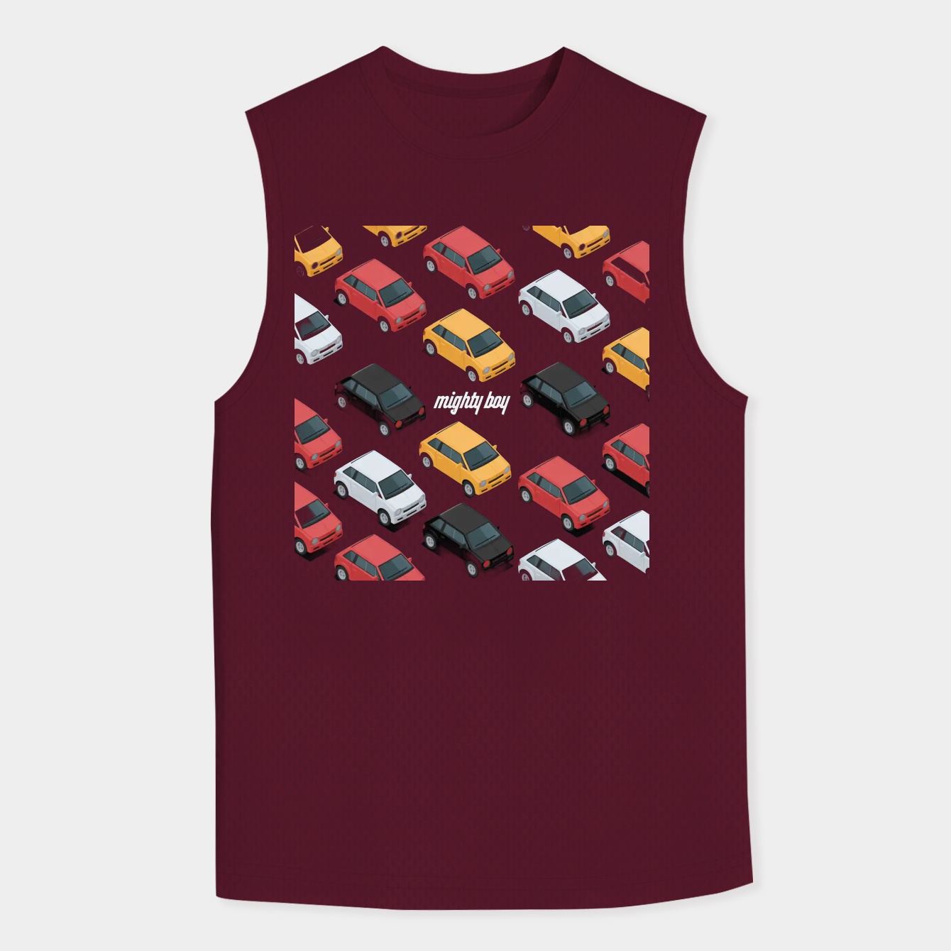 Suzuki MightyBoy pattern Men's Big & Tall Tank Top