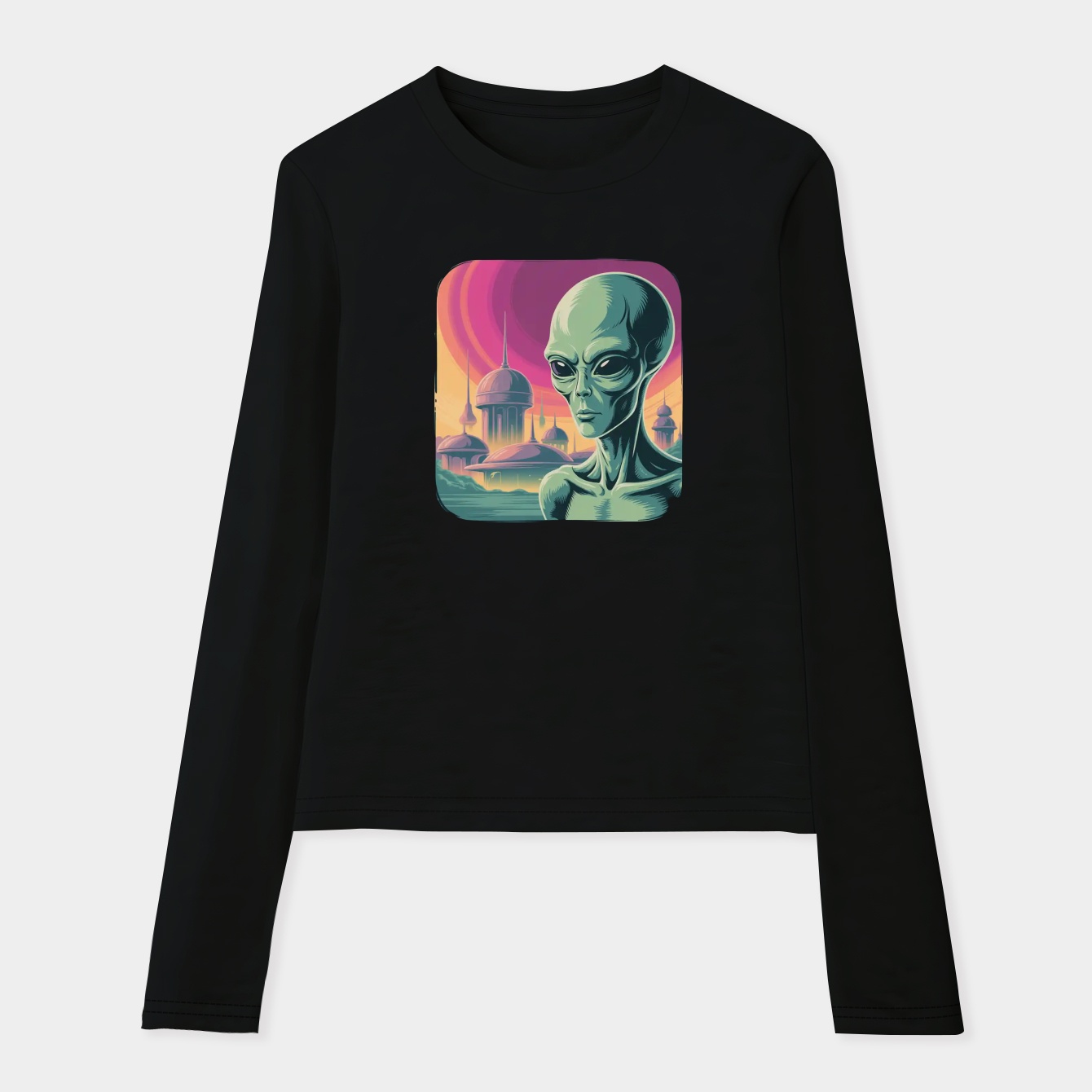 Otherworldly Observer Women's Soft Long Sleeve T-Shirt