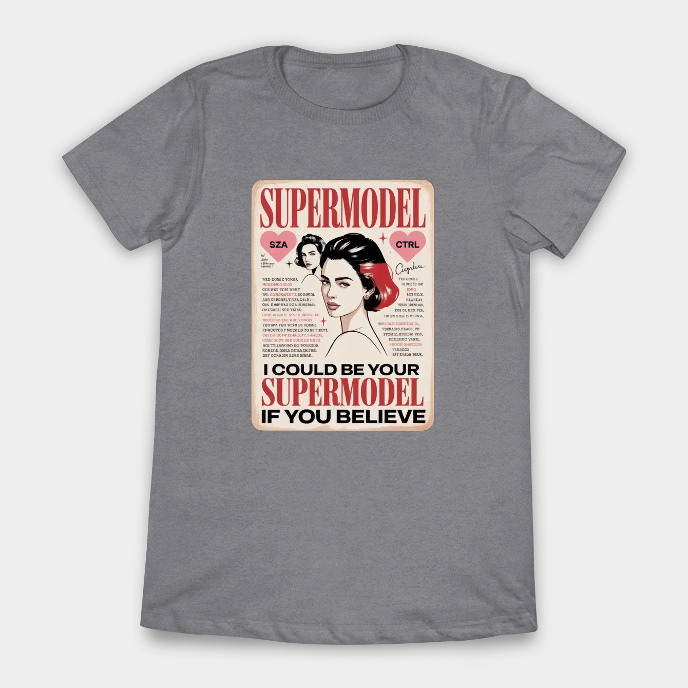Supermodel by Sza Women's T-Shirt