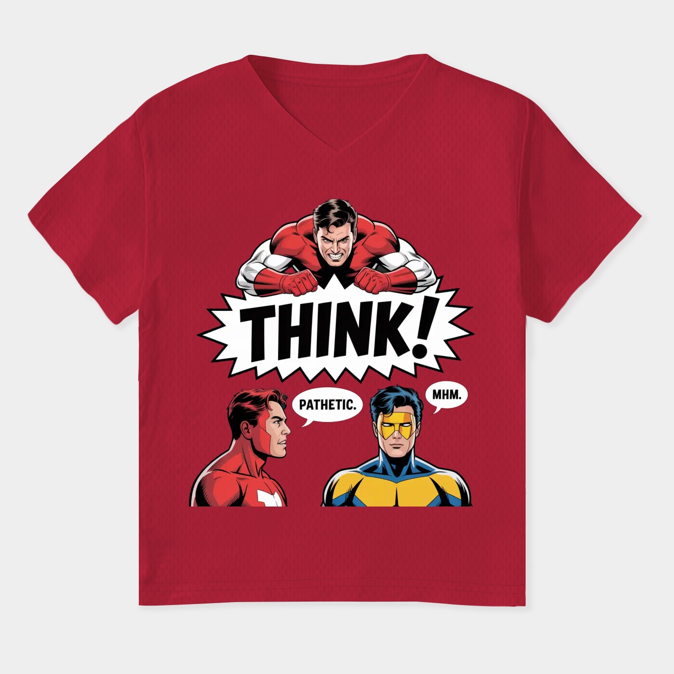 Invincible Memes Sticker Women's Plus Size V-Neck T-Shirt