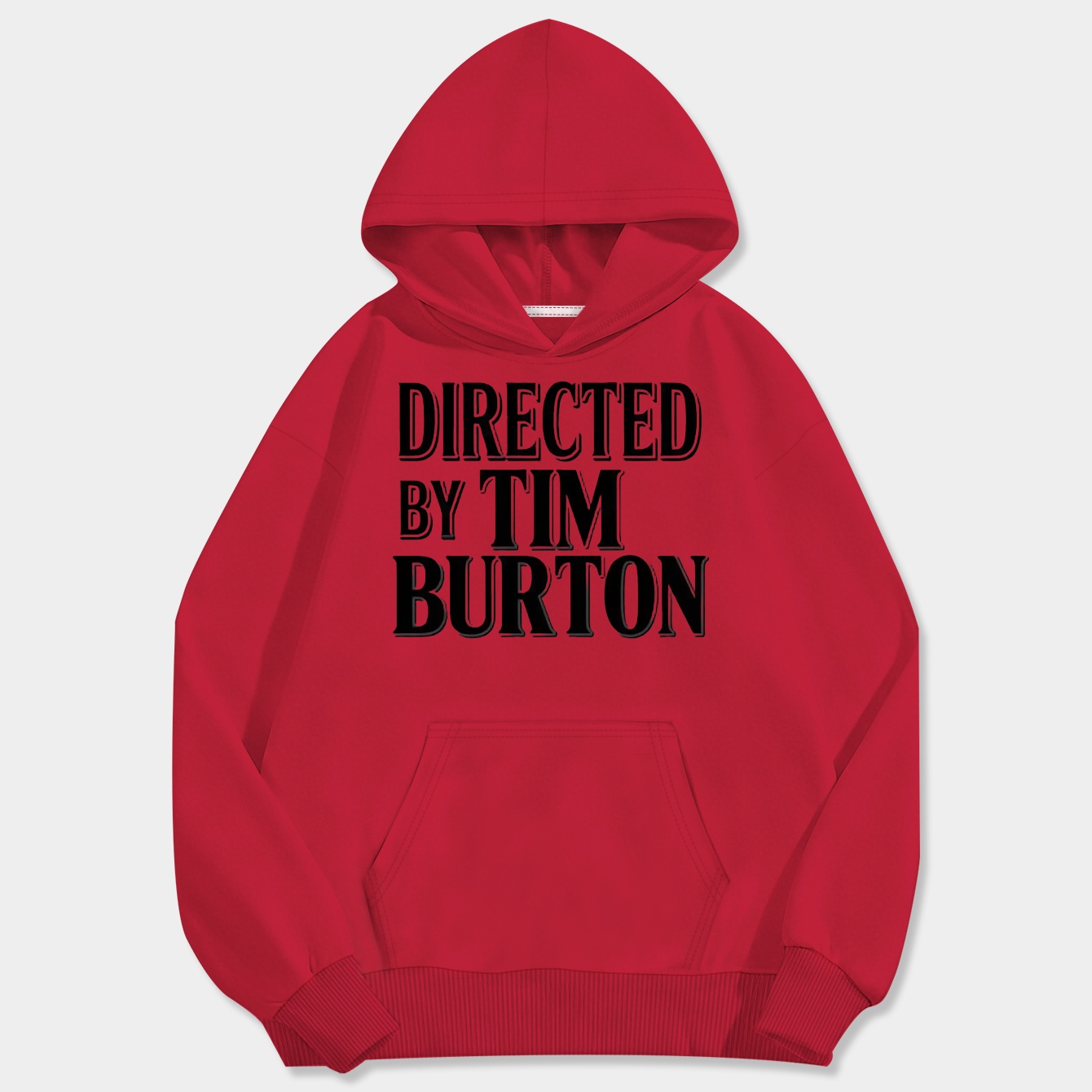 Tim Burton Directed By Men's Big & Tall Hoodie