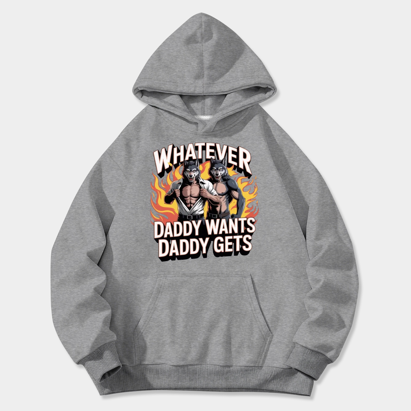 Whatever Daddy Wants Daddy Gets Women's Plus Size Hoodie