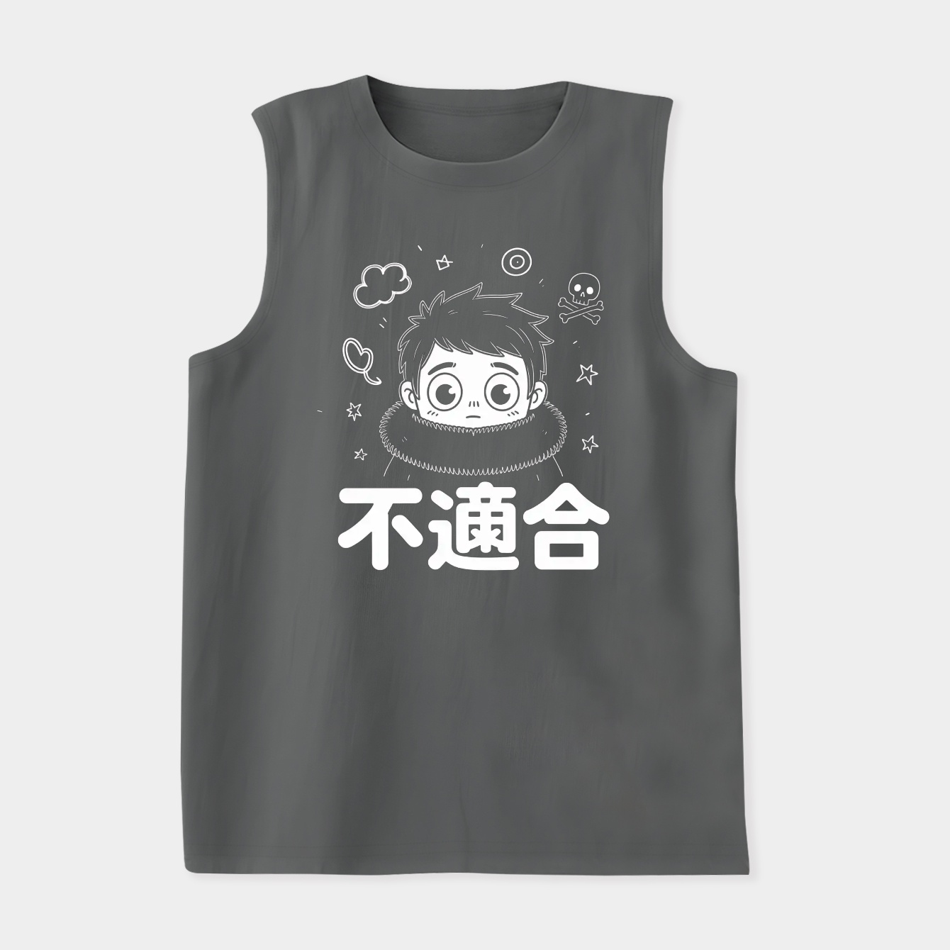 Misfit Outcast Expression Women's Soft Tank Top