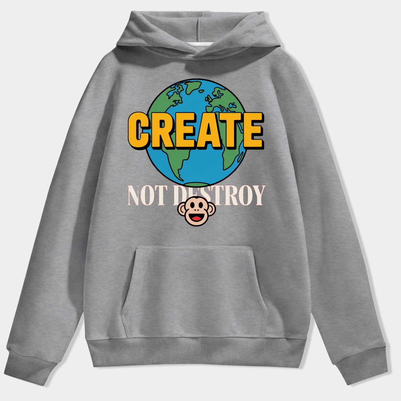 Create Not Destroy Men's Hoodie
