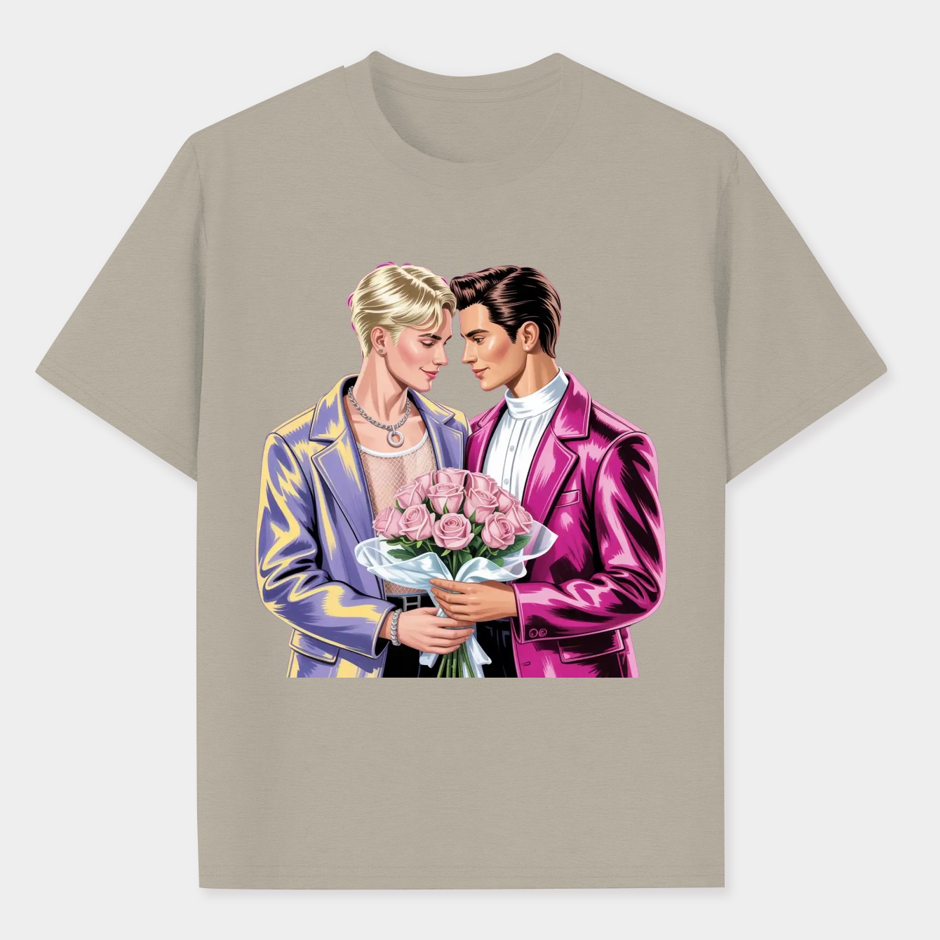 Two Queens Men's Performance Athletic T-Shirt